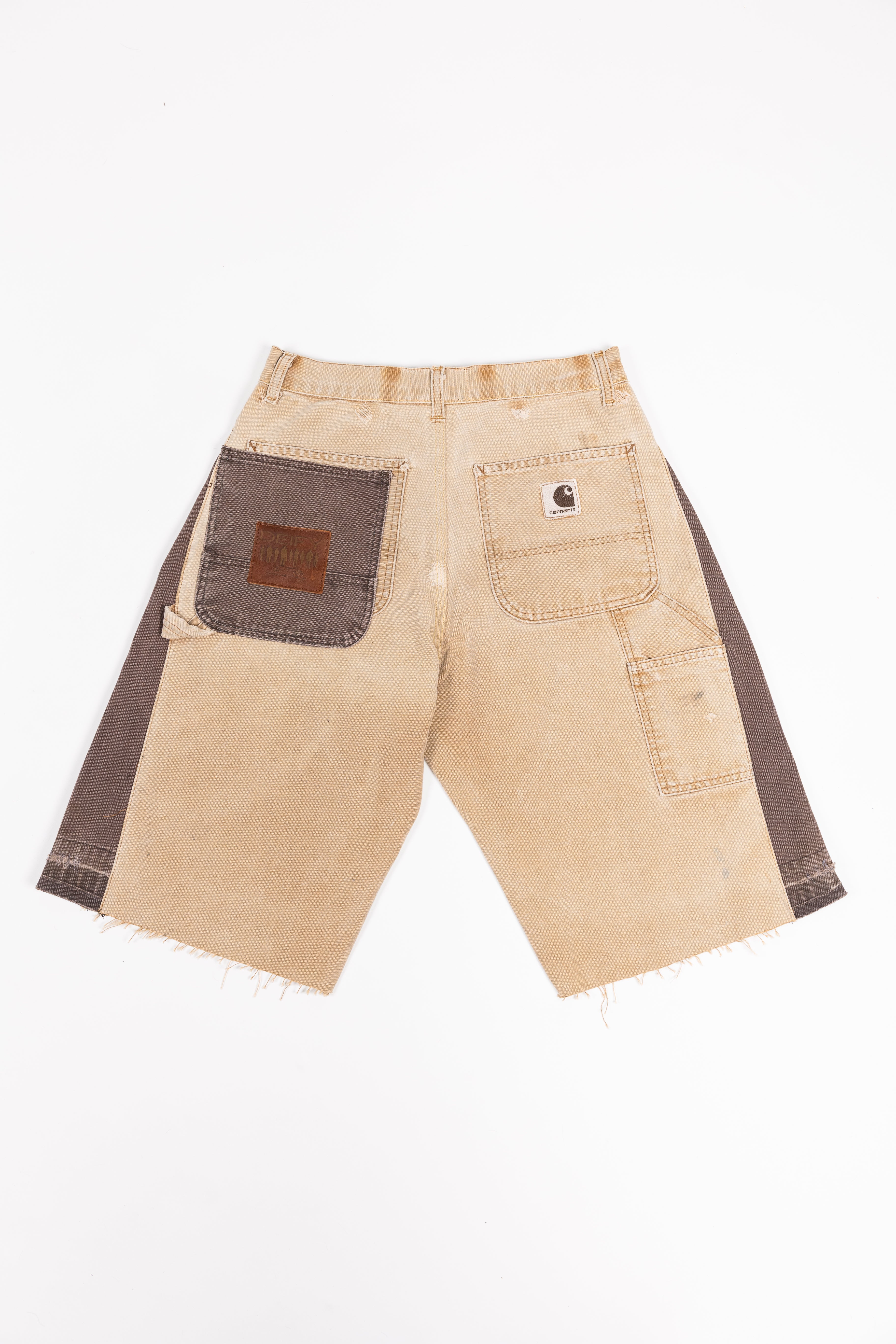 *Deify Double Knee Flare Shorts