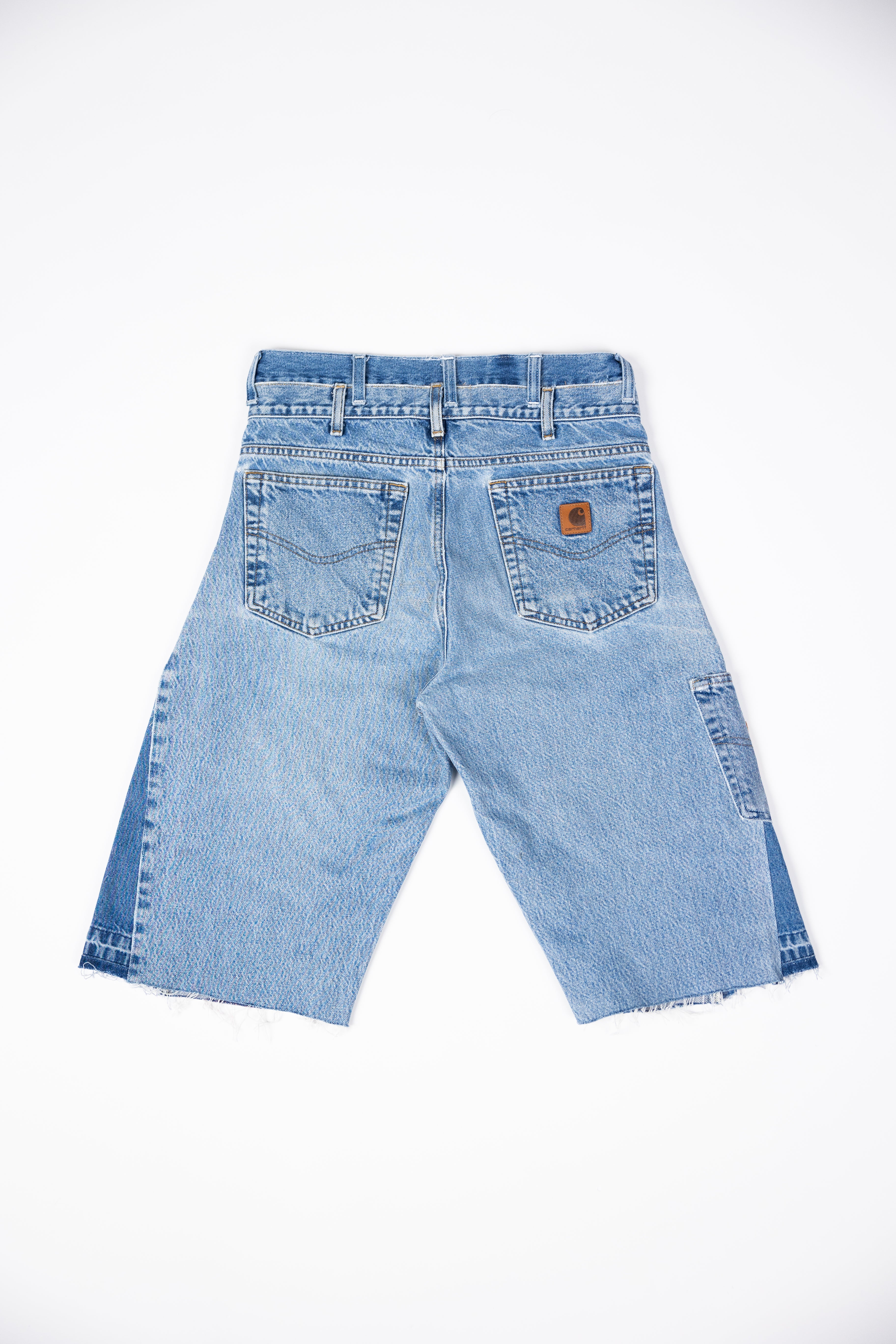 *Deify Double Waist Flare Shorts