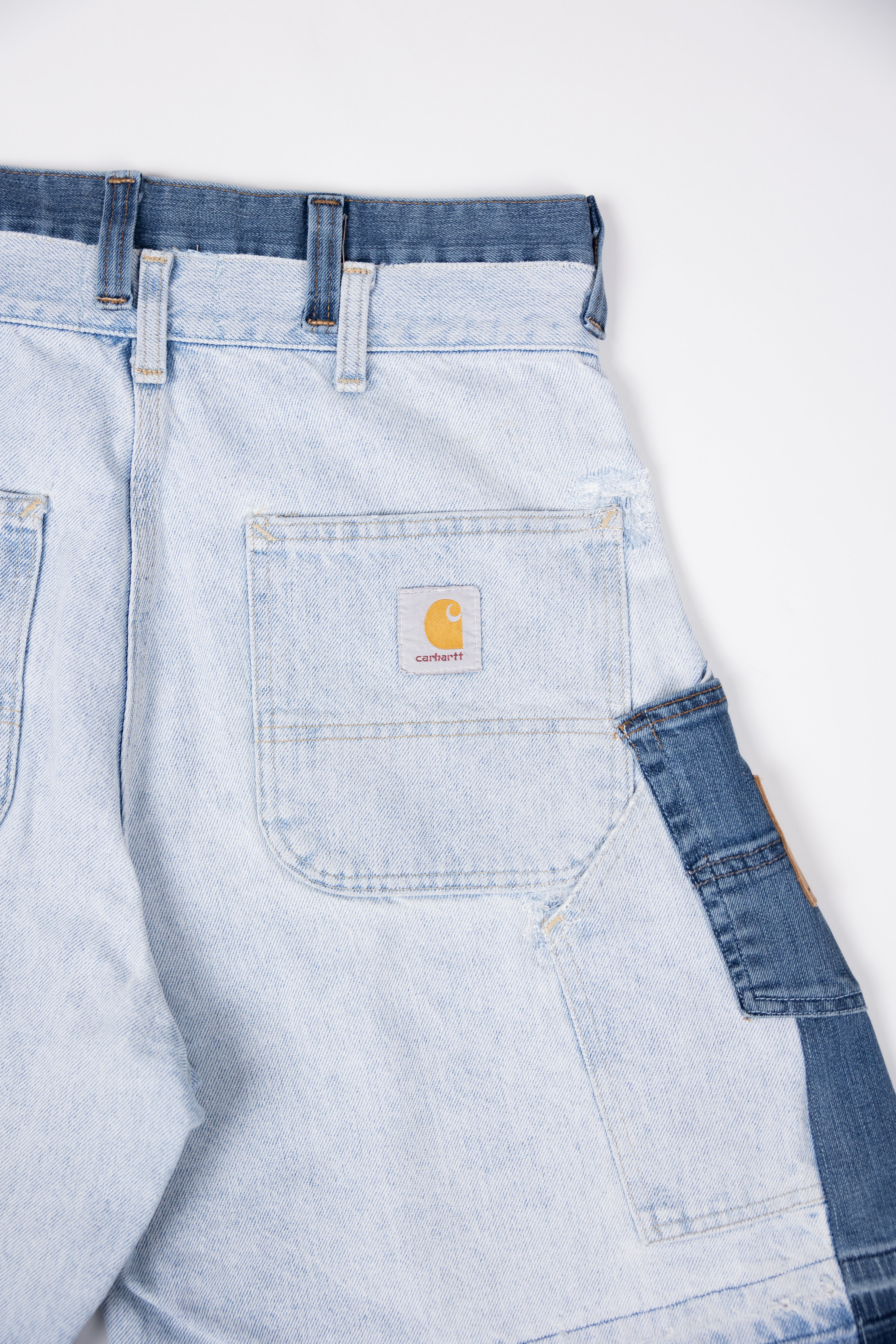 Deify Double Waist Flare Shorts