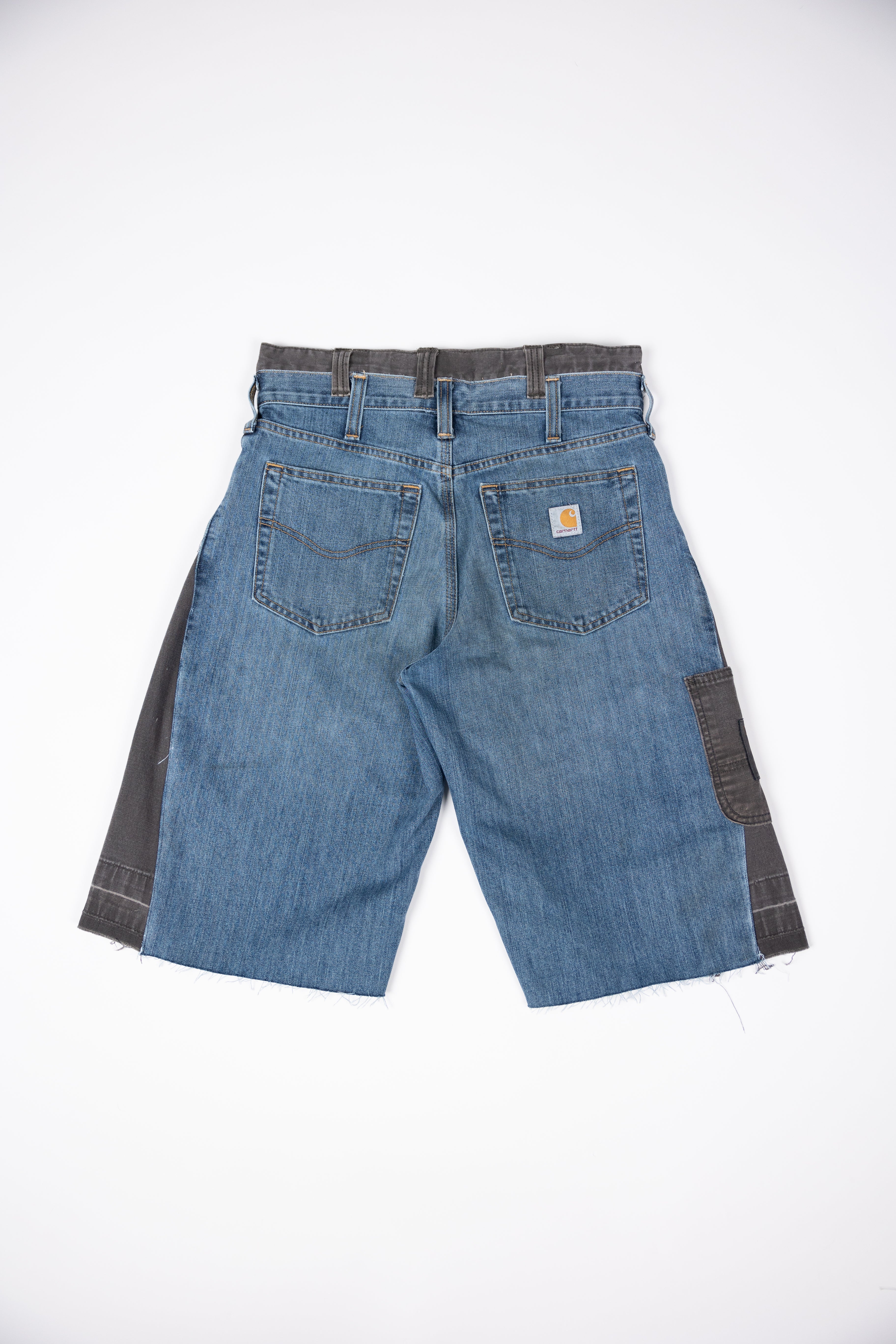 *Deify Double Waist Flare Shorts