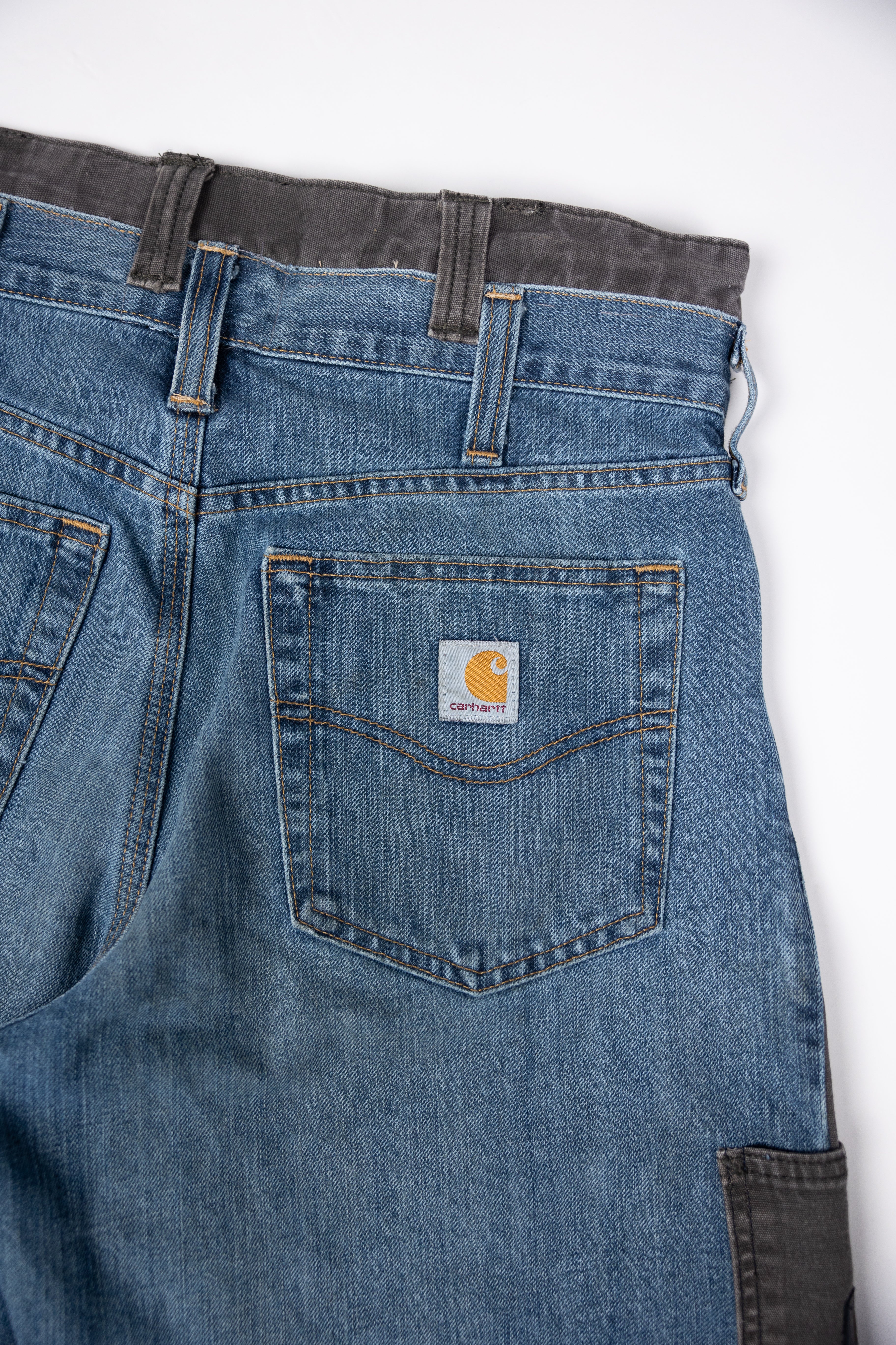 *Deify Double Waist Flare Shorts