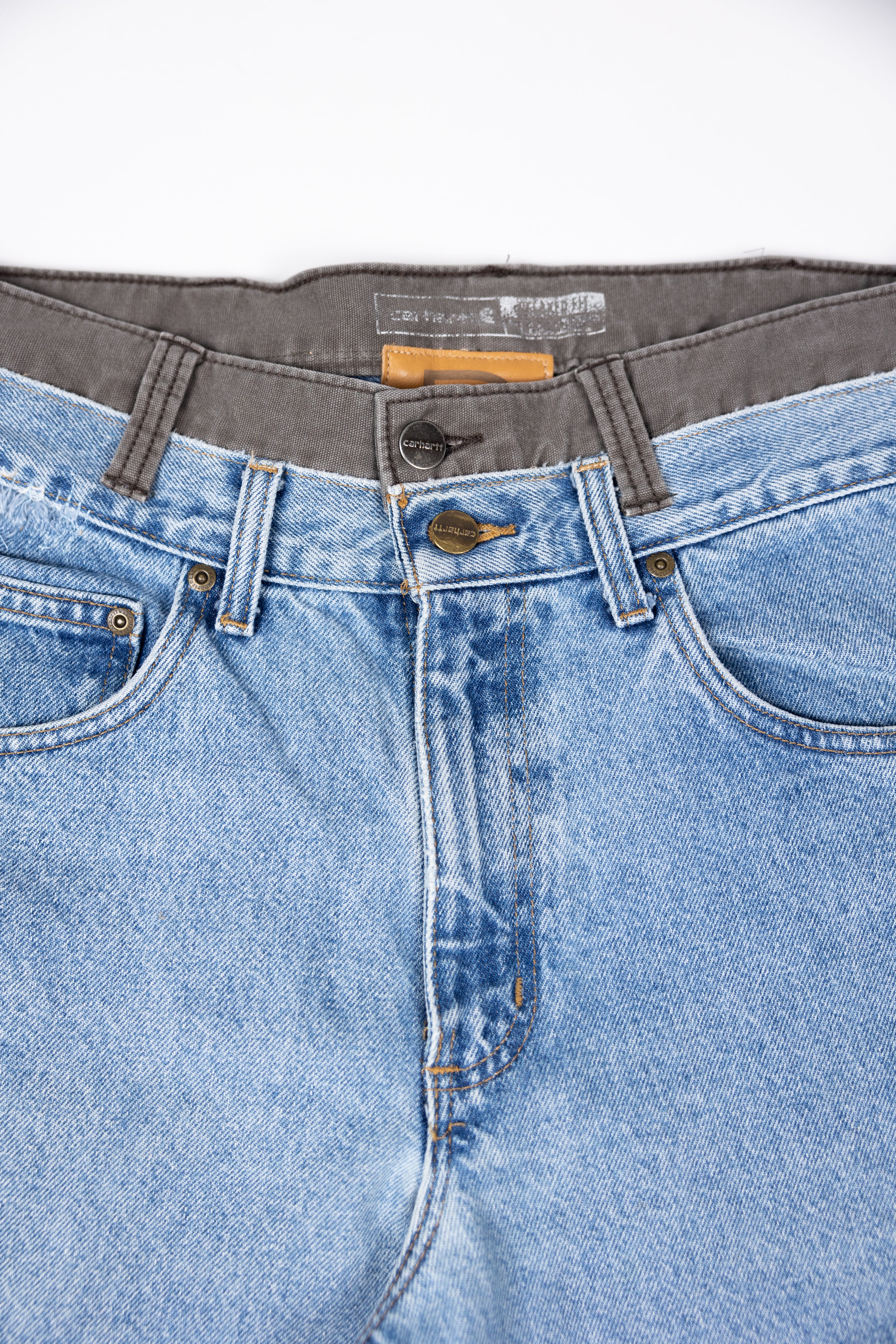 *Deify Double Waist Flare Shorts