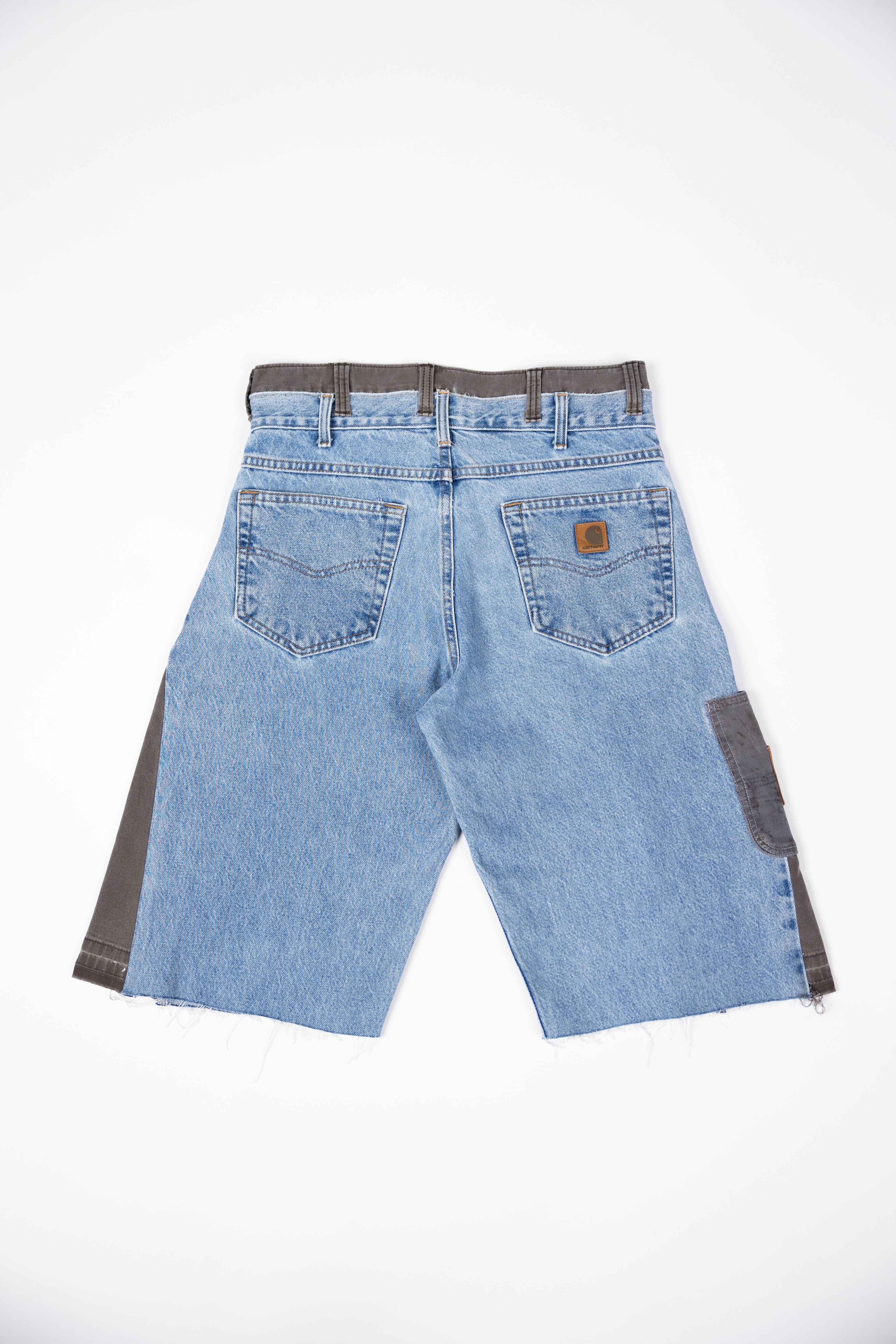 *Deify Double Waist Flare Shorts