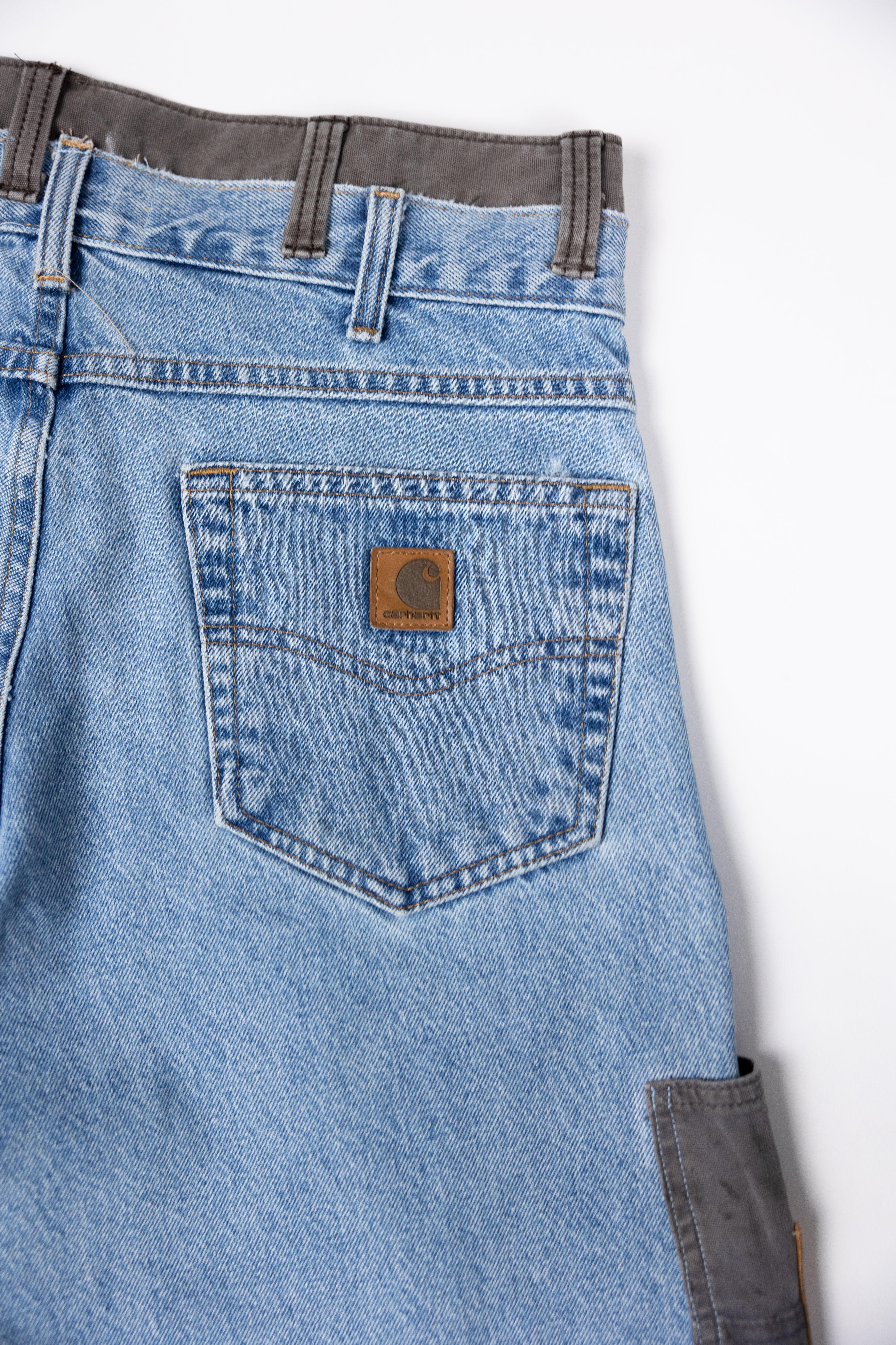 *Deify Double Waist Flare Shorts