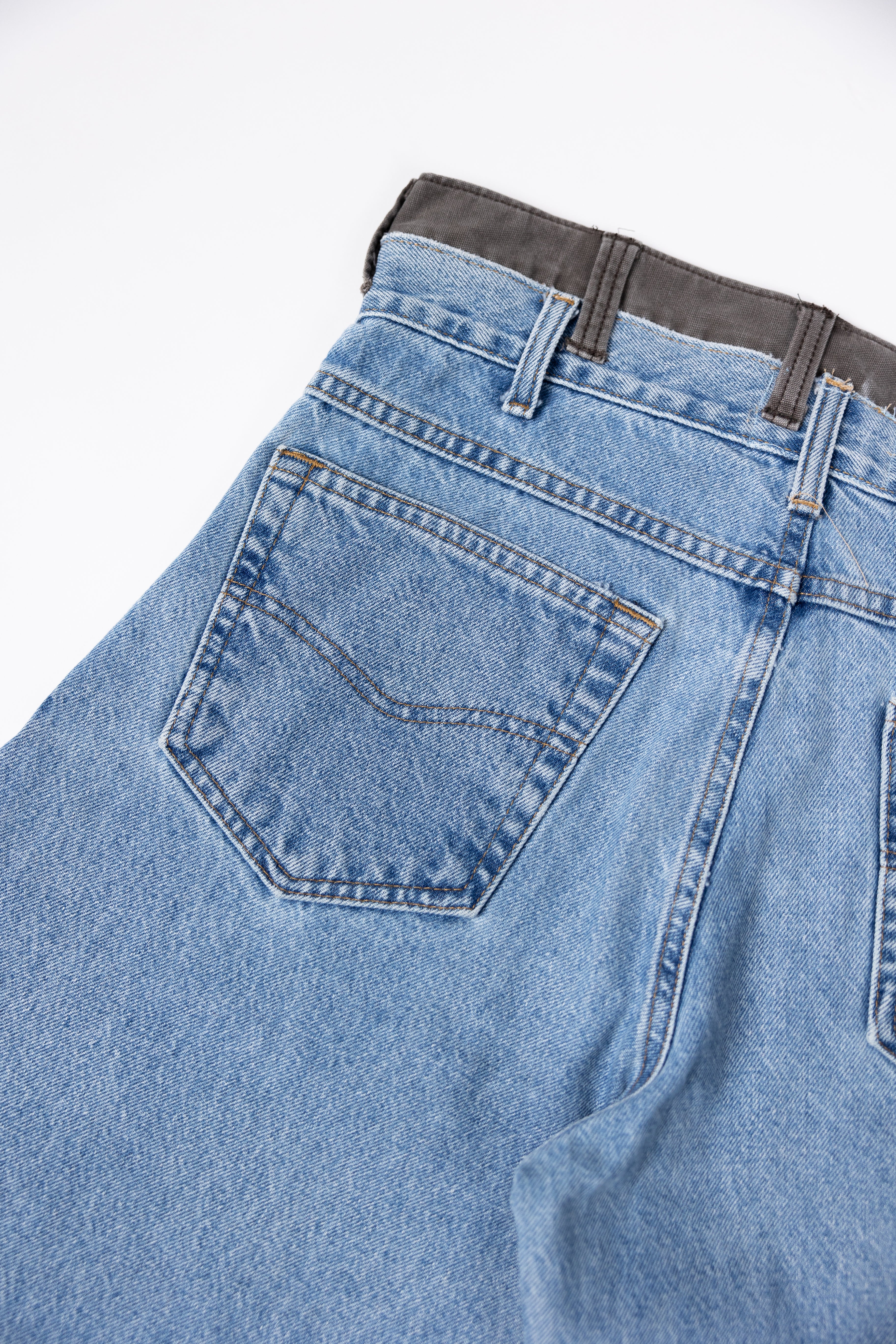 *Deify Double Waist Flare Shorts