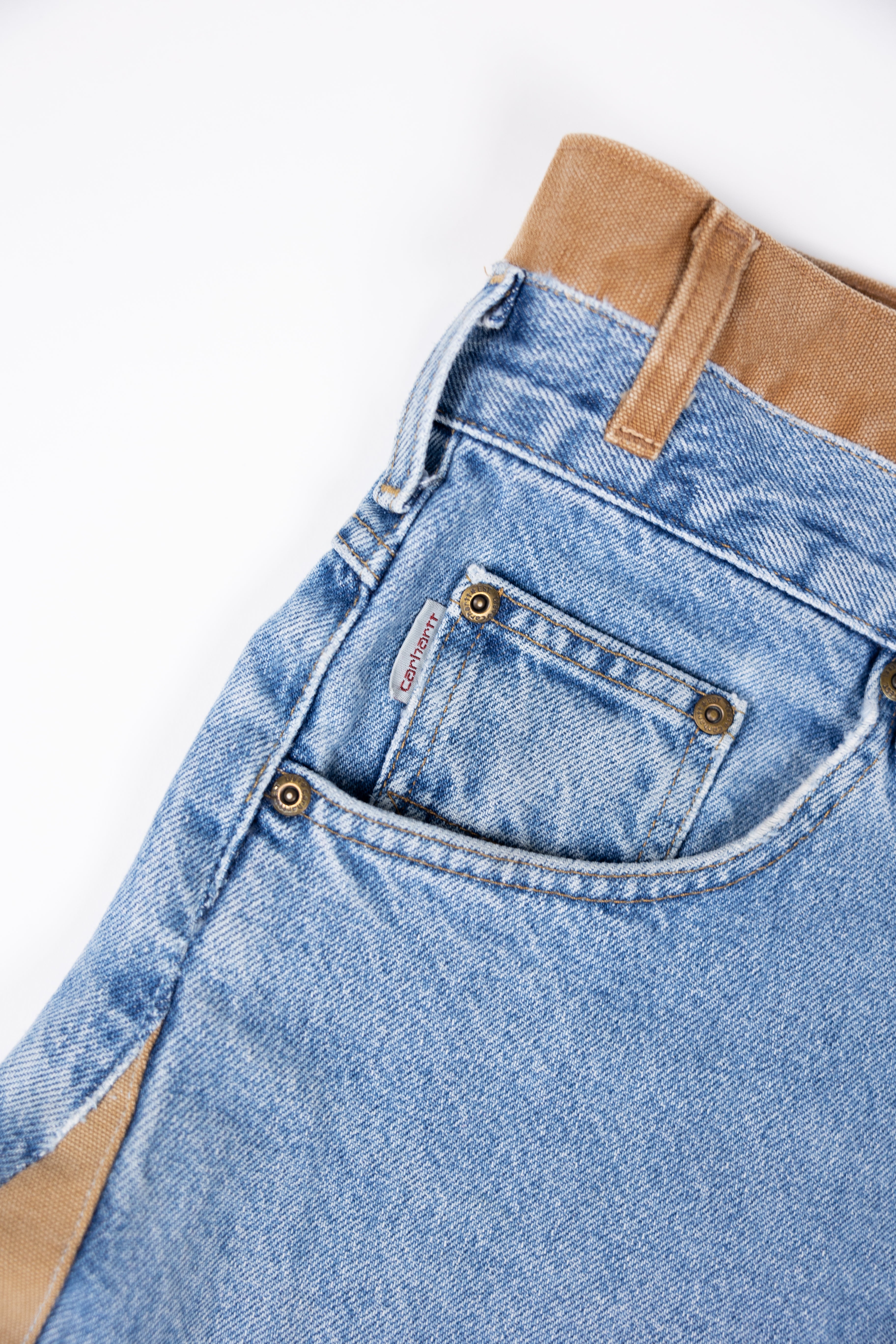 *Deify Double Waist Flare Shorts