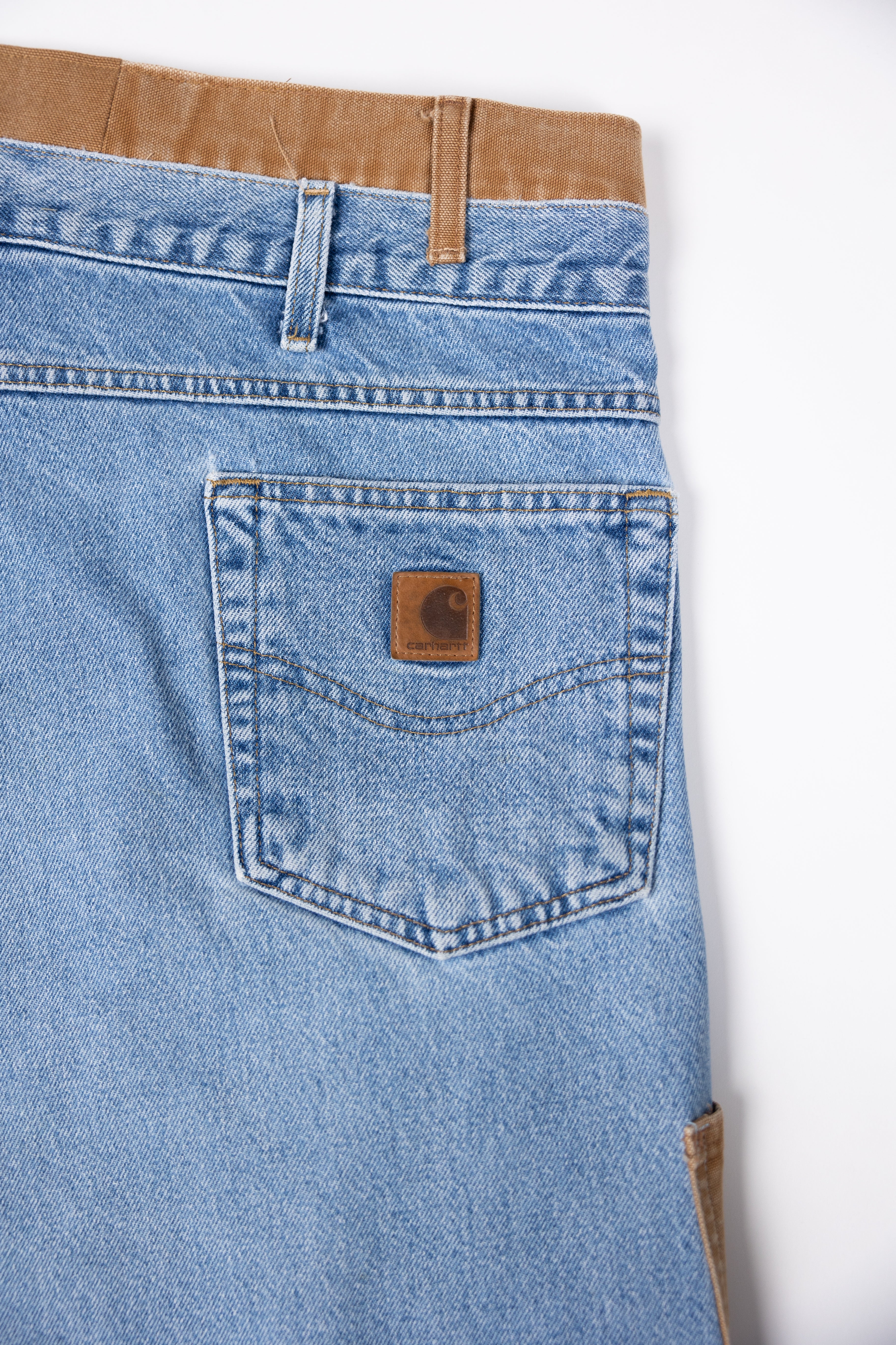 *Deify Double Waist Flare Shorts