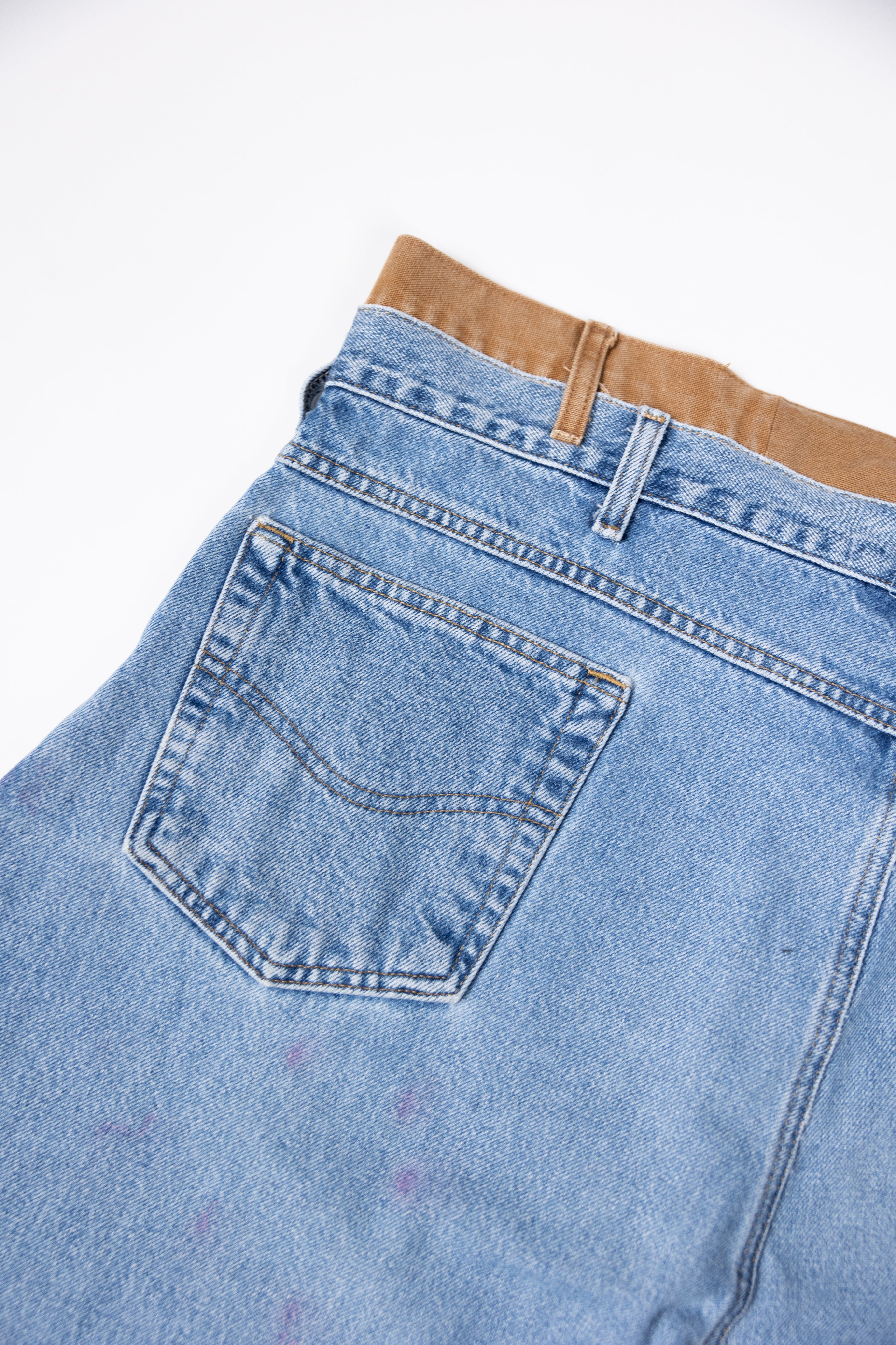 *Deify Double Waist Flare Shorts