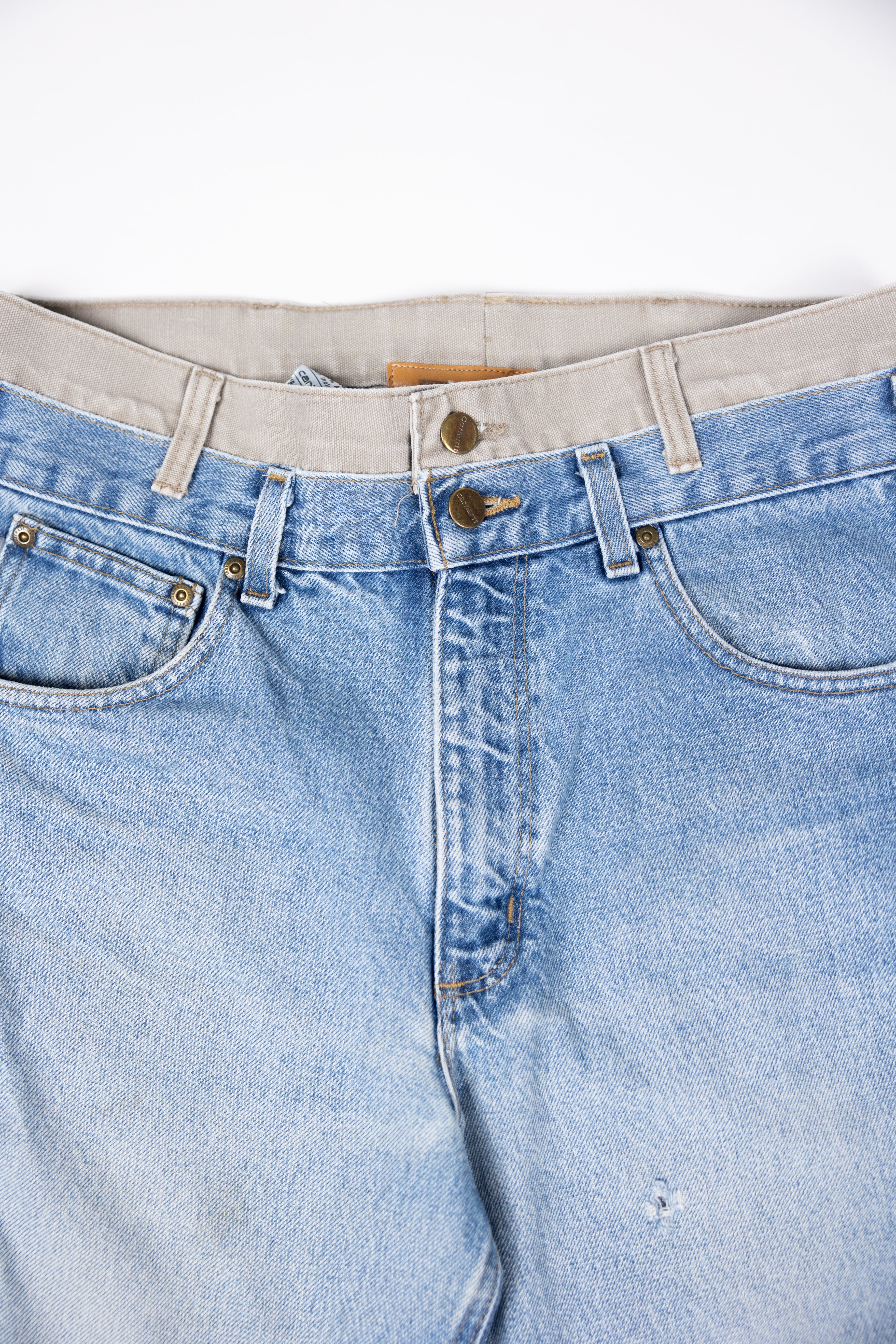 *Deify Double Waist Flare Shorts