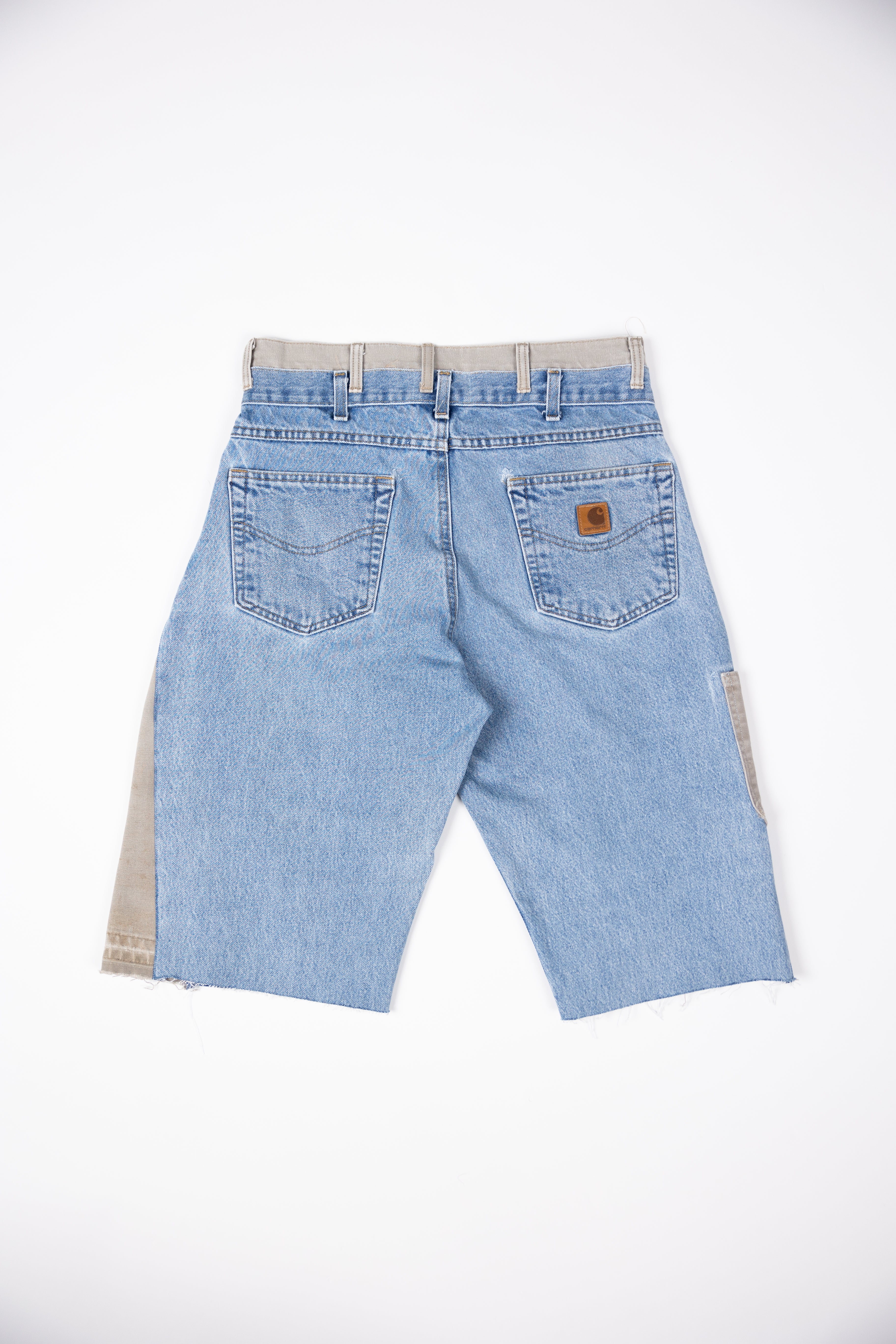 *Deify Double Waist Flare Shorts