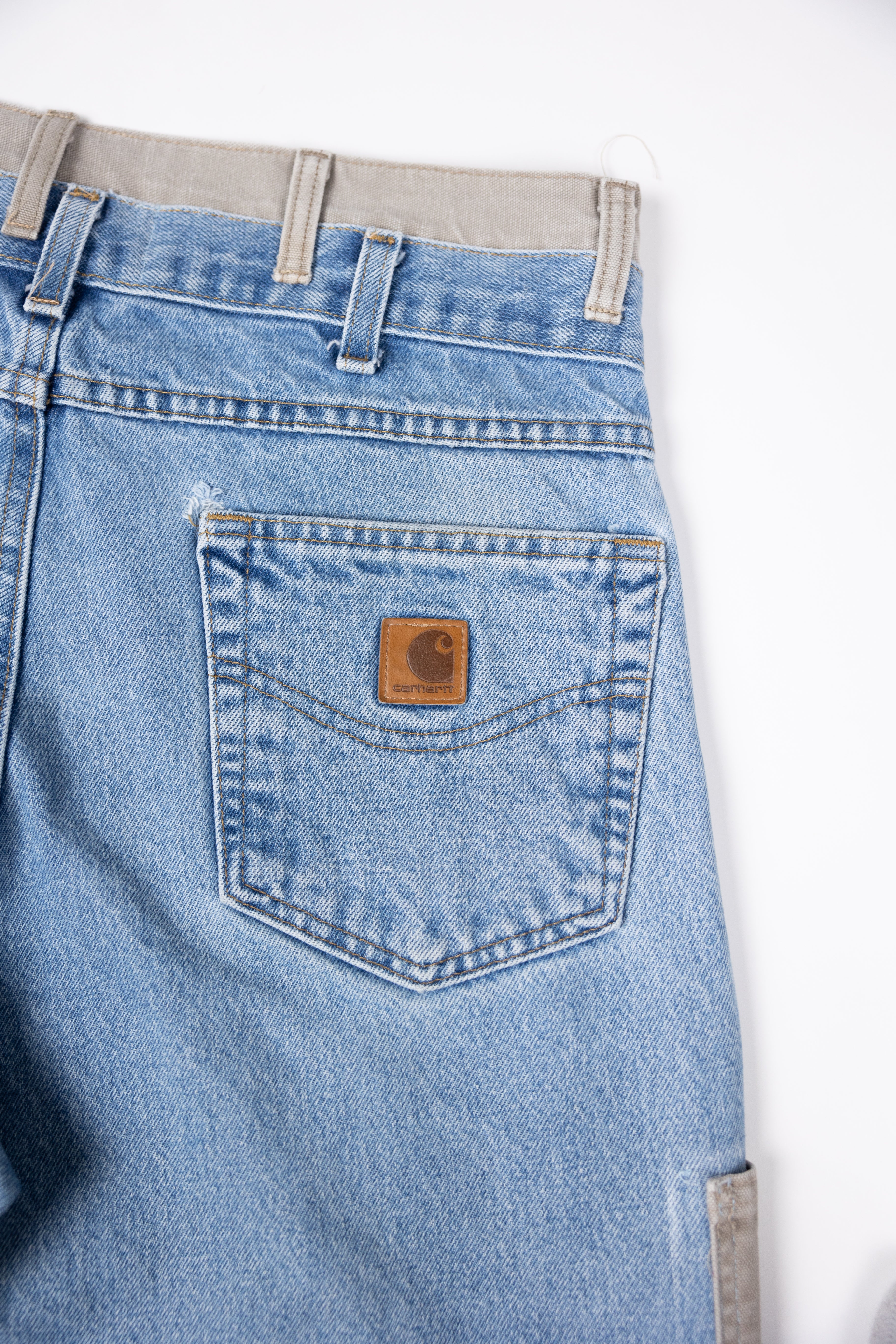 *Deify Double Waist Flare Shorts