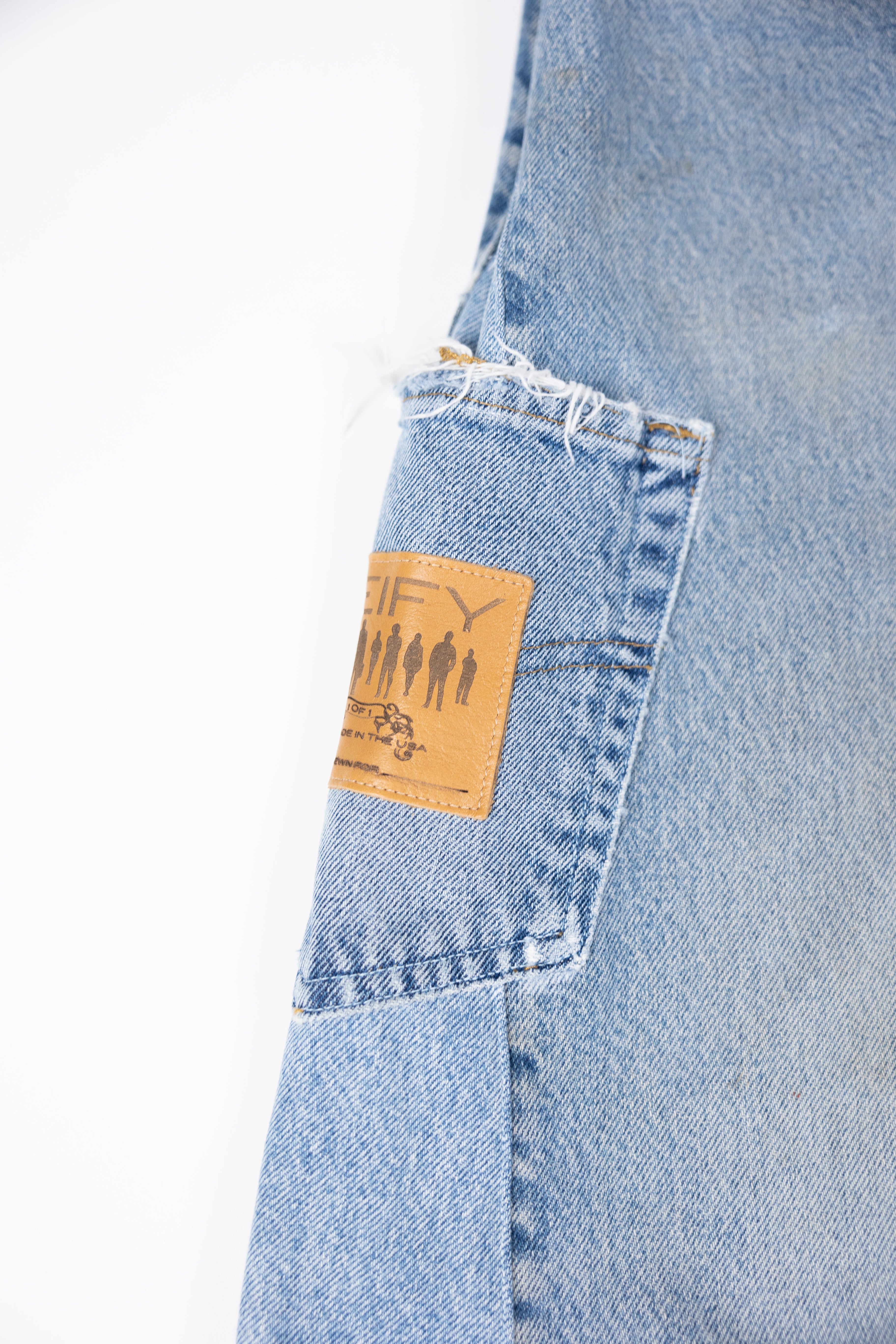 *Deify Double Waist Flare Shorts