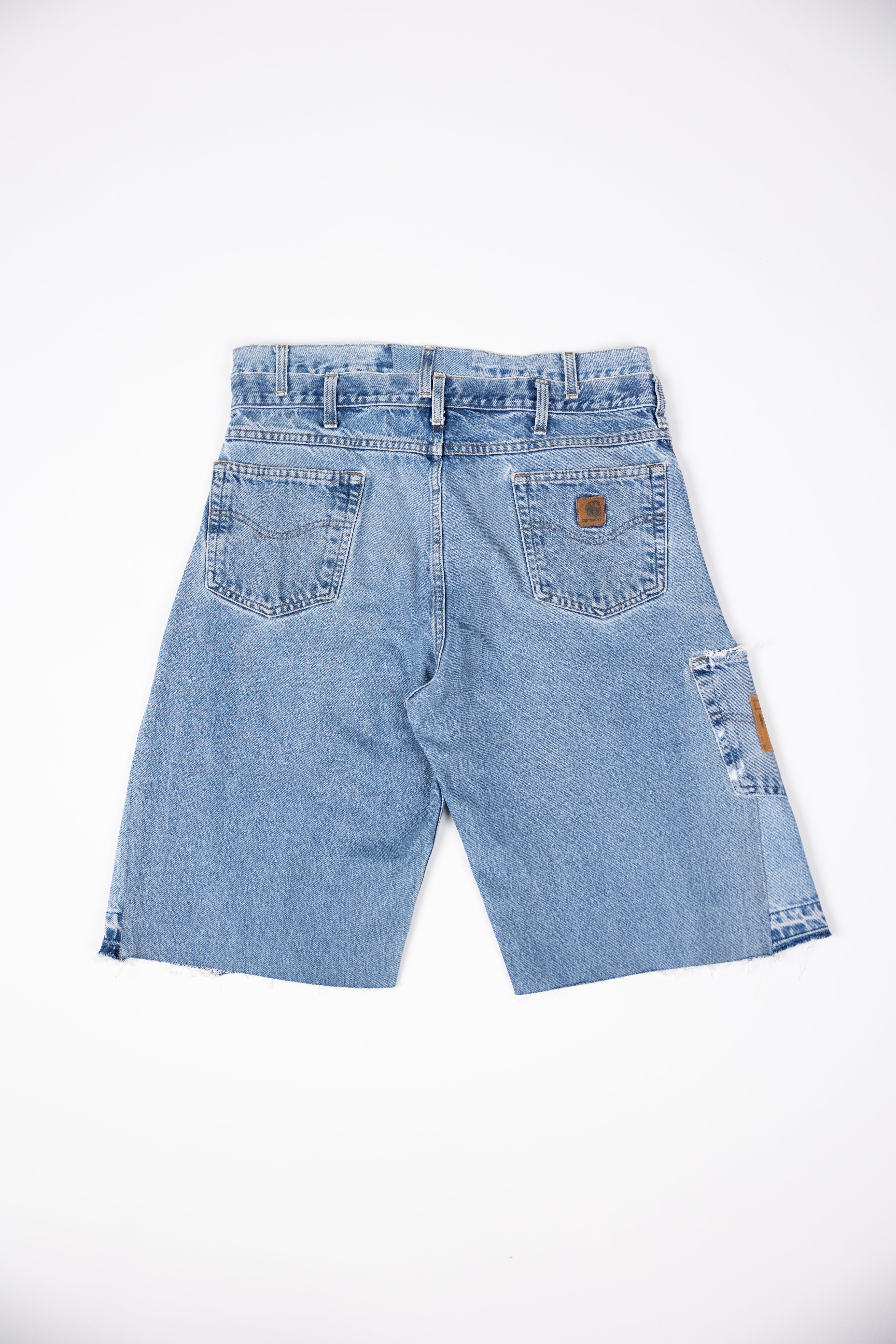 *Deify Double Waist Flare Shorts