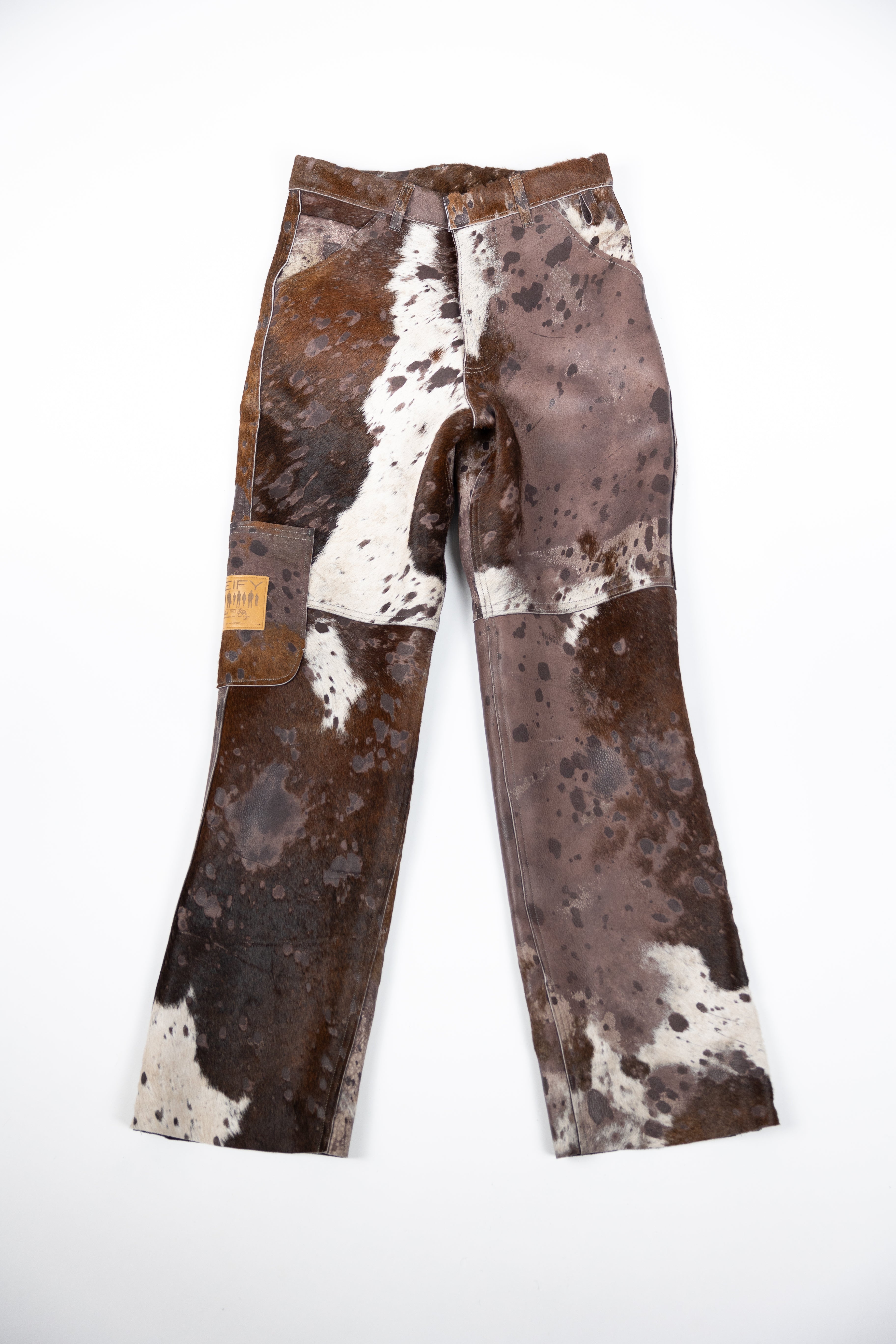 *Deify Cowhide Pants
