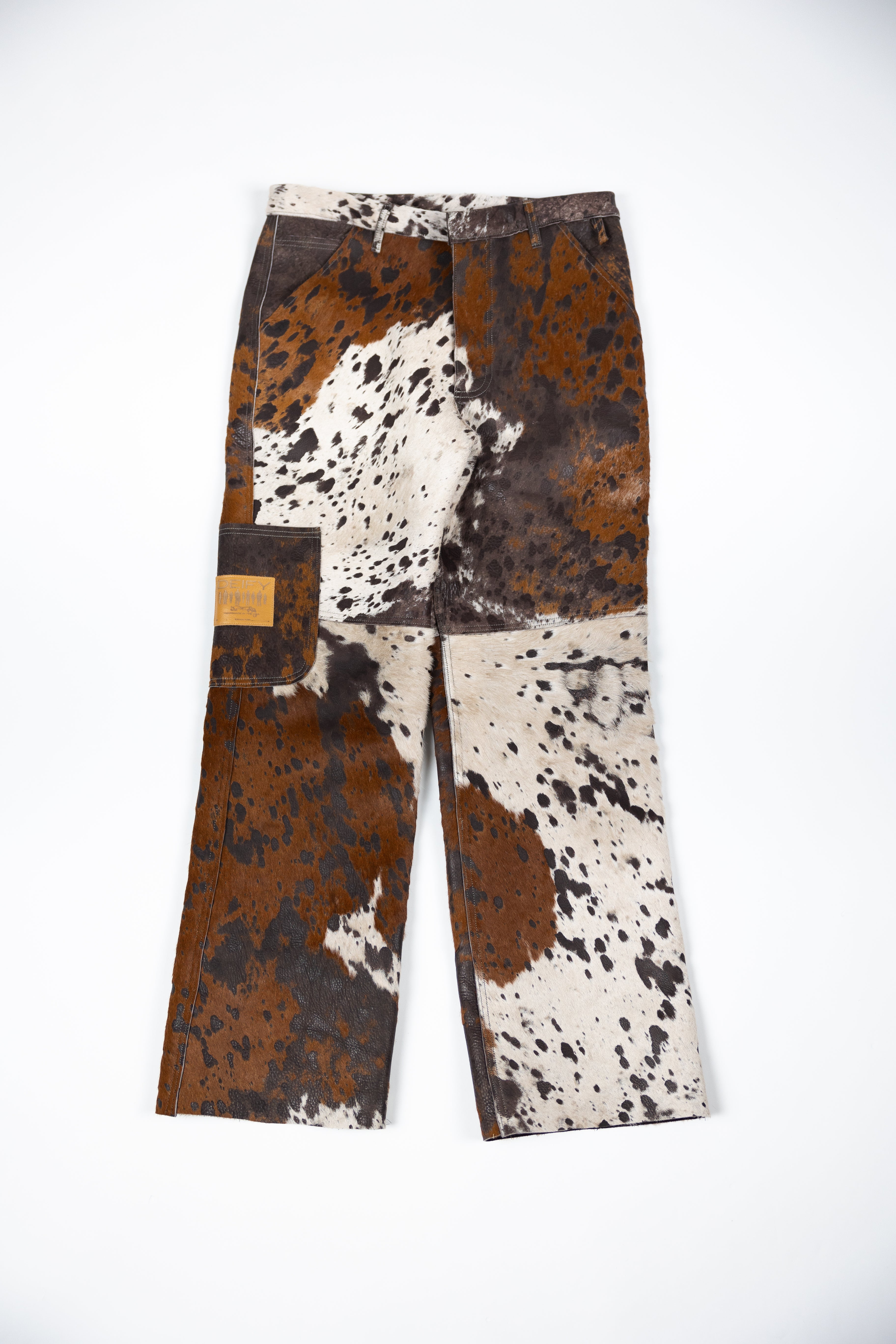 *Deify Cowhide Pants