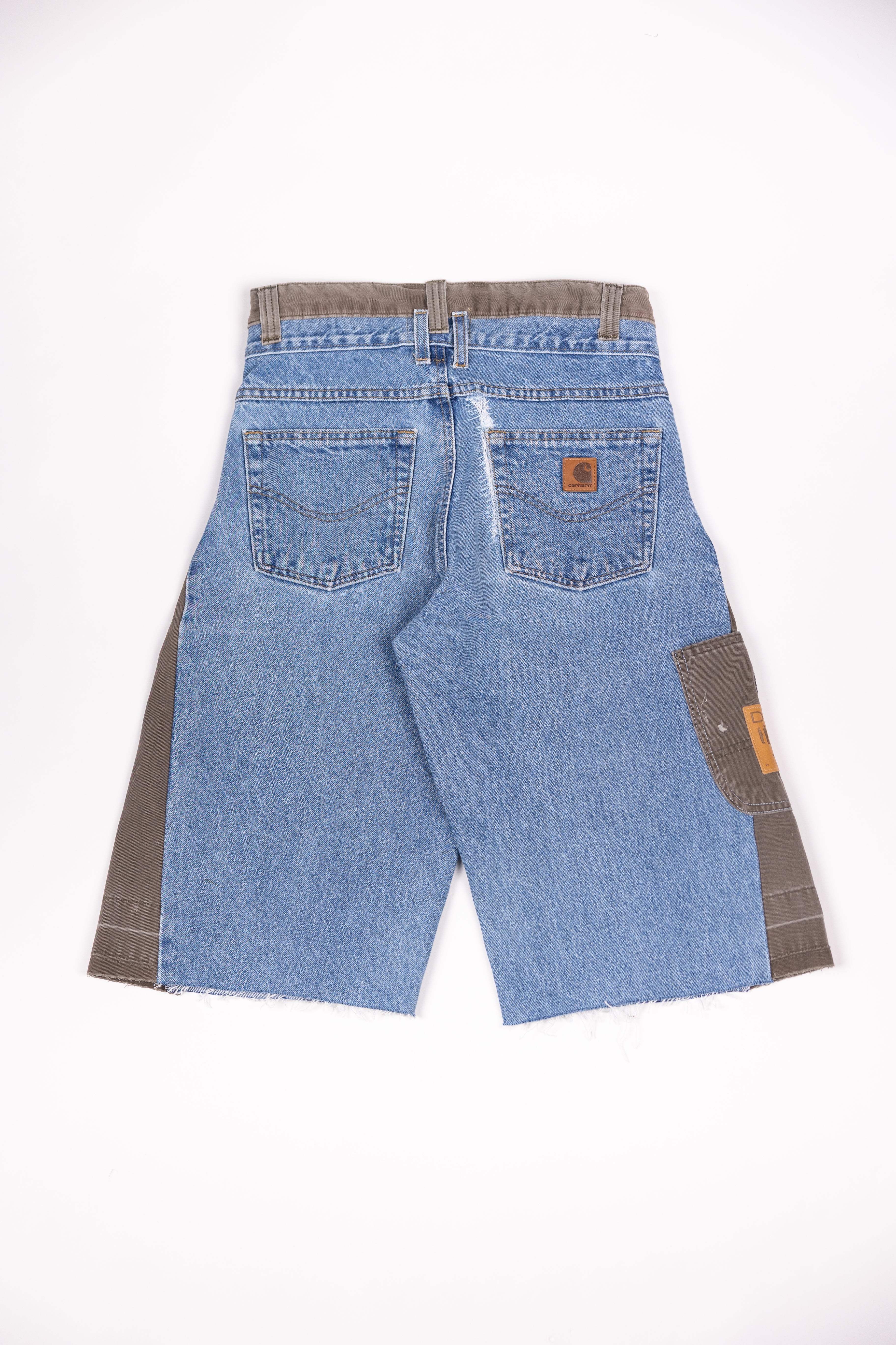 *Deify Double Waist Flare Shorts