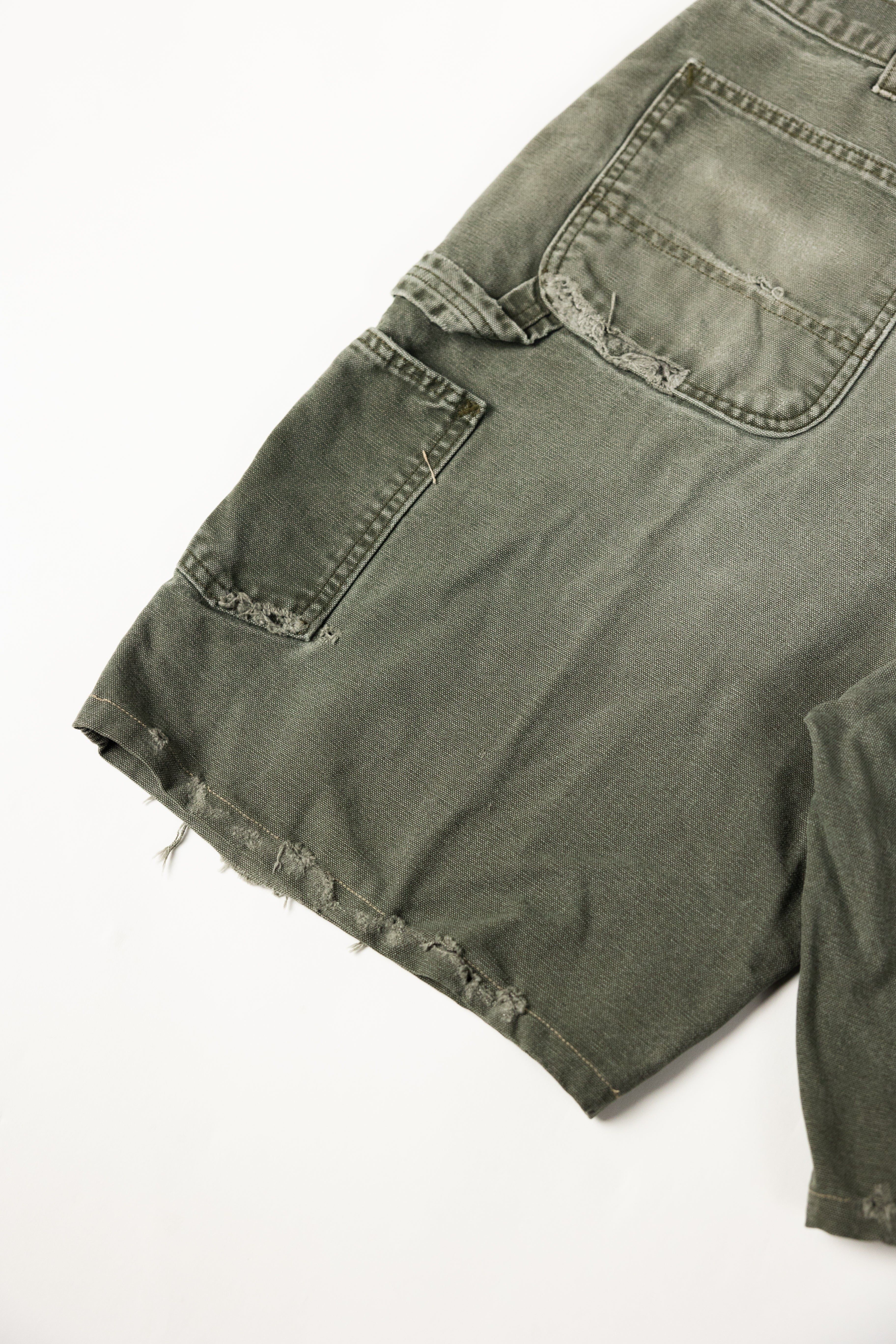 *Deify Distressed Carpenter Shorts