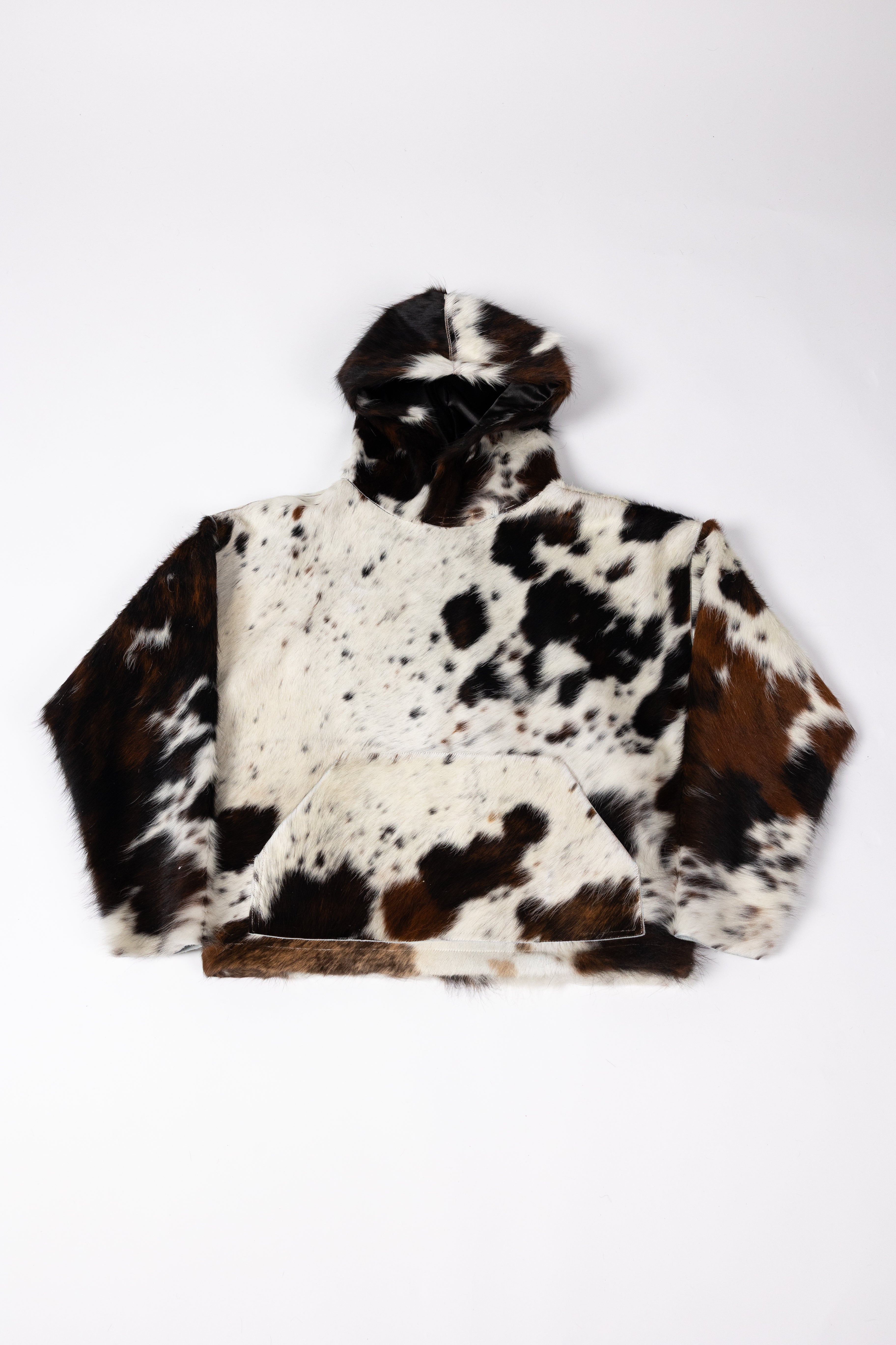 Deify Cowhide Hooded Jacket
