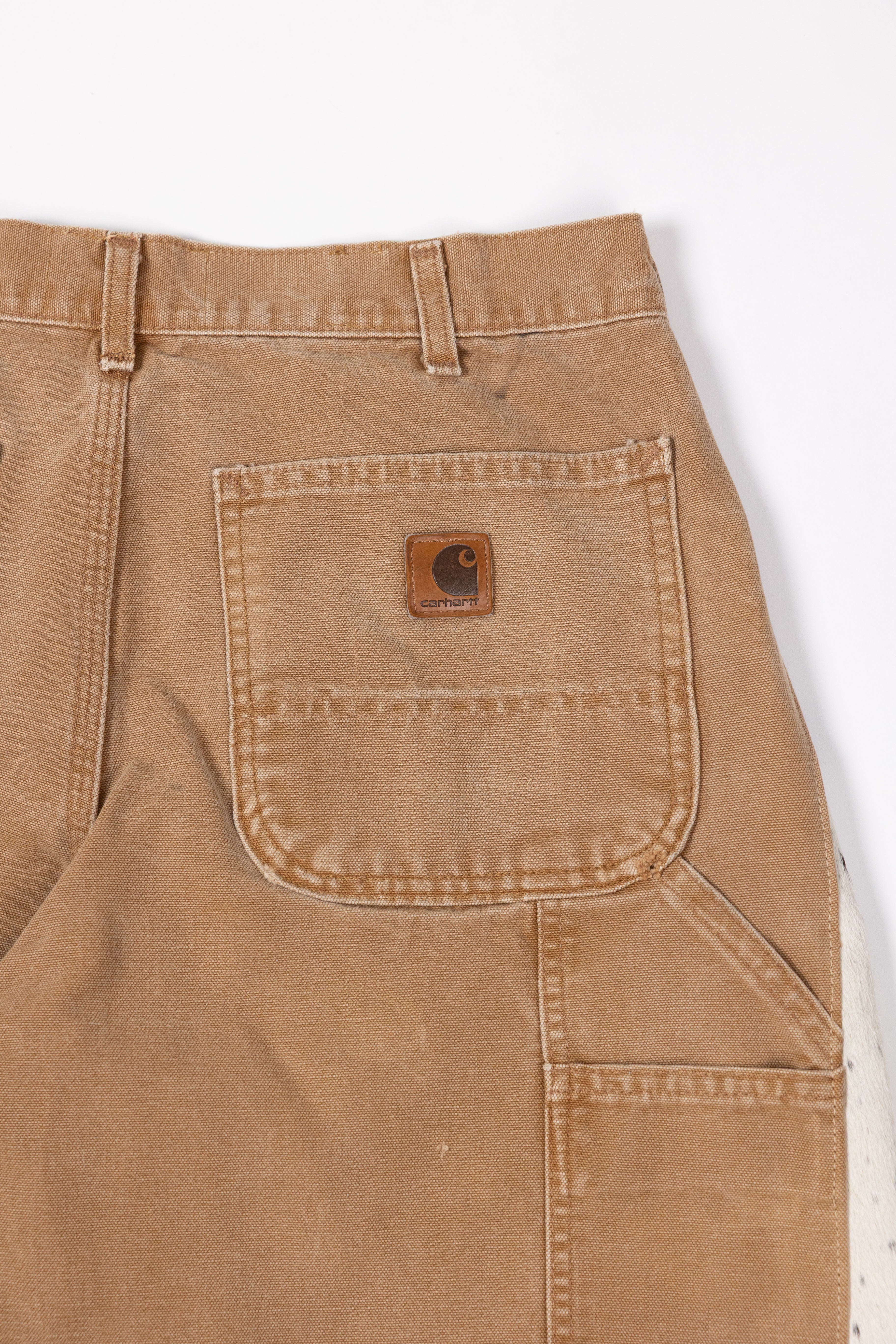 *Deify Cowhide Flare Carpenter Shorts