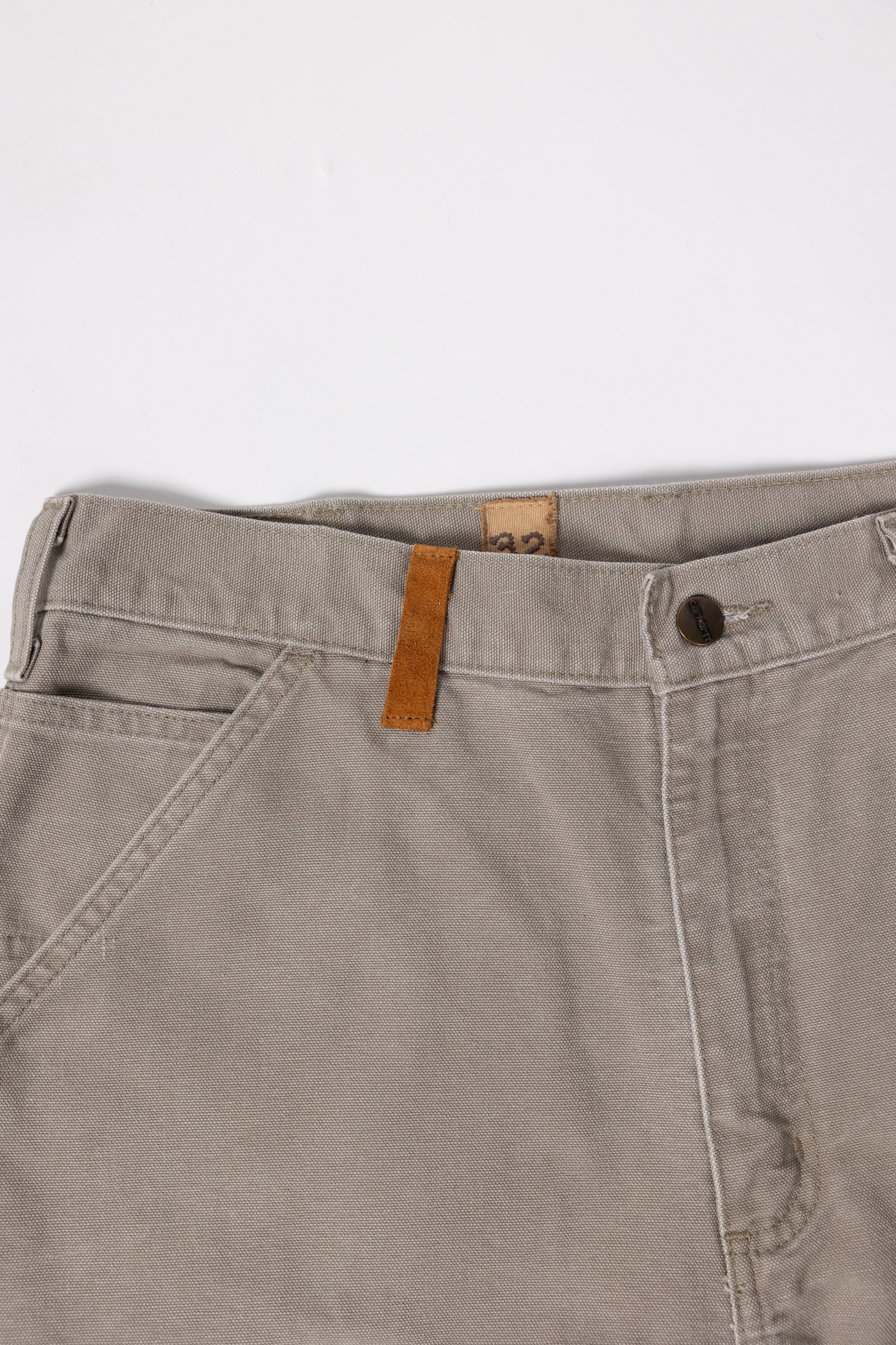 *Deify Leather Flare Carpenter Pant