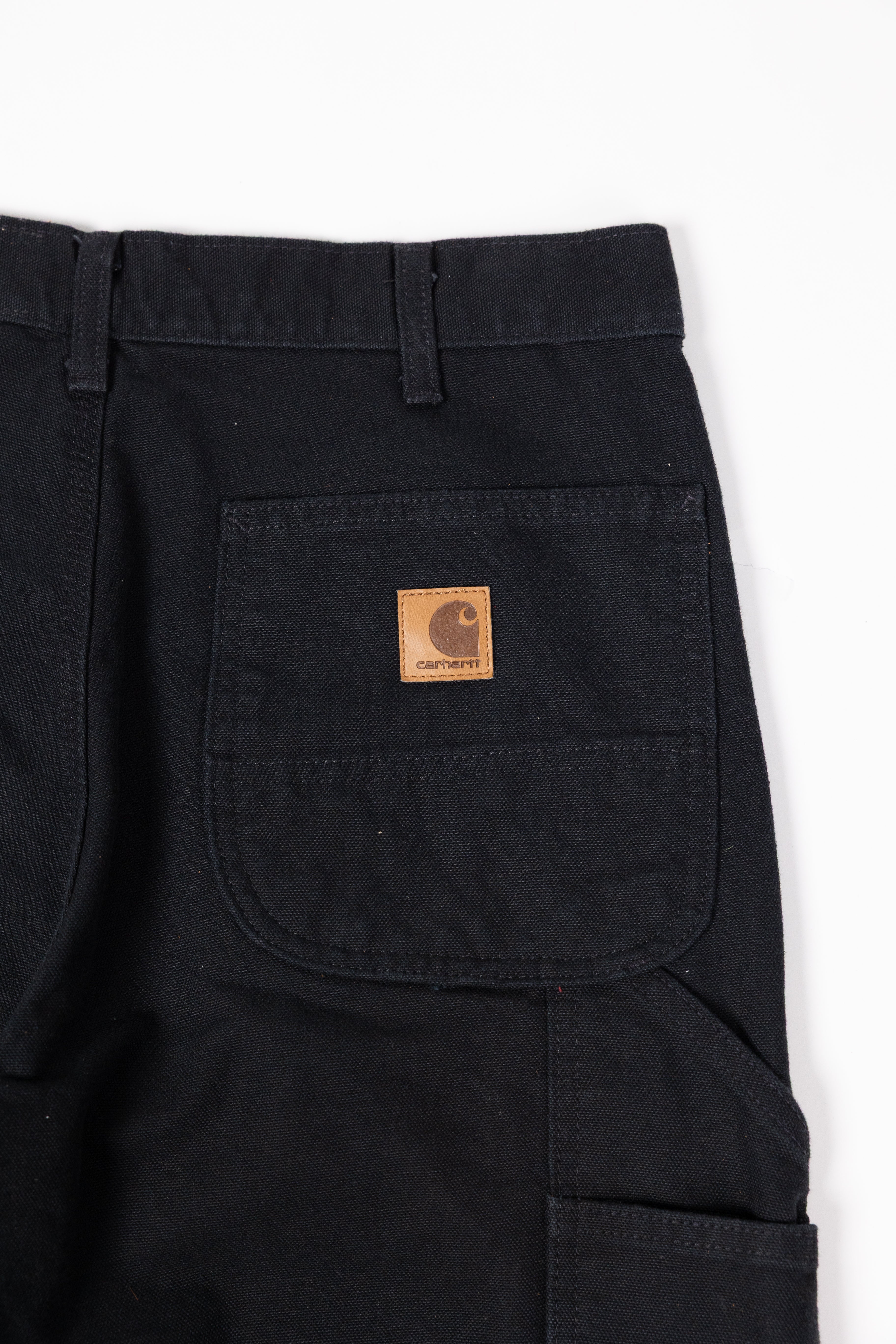 *Deify Leather Flare Carpenter Pant