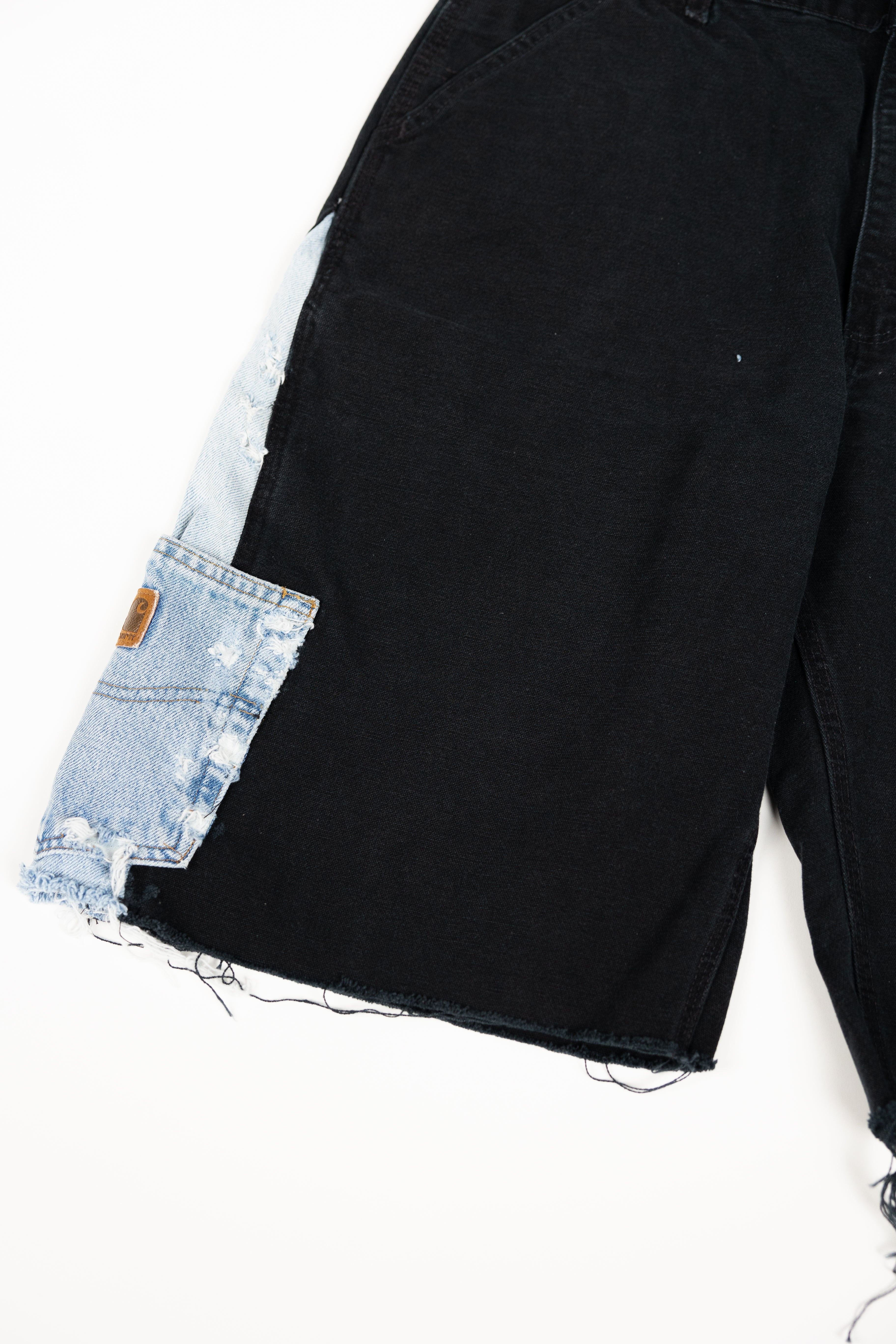 *Deify Double Waist Flare Shorts