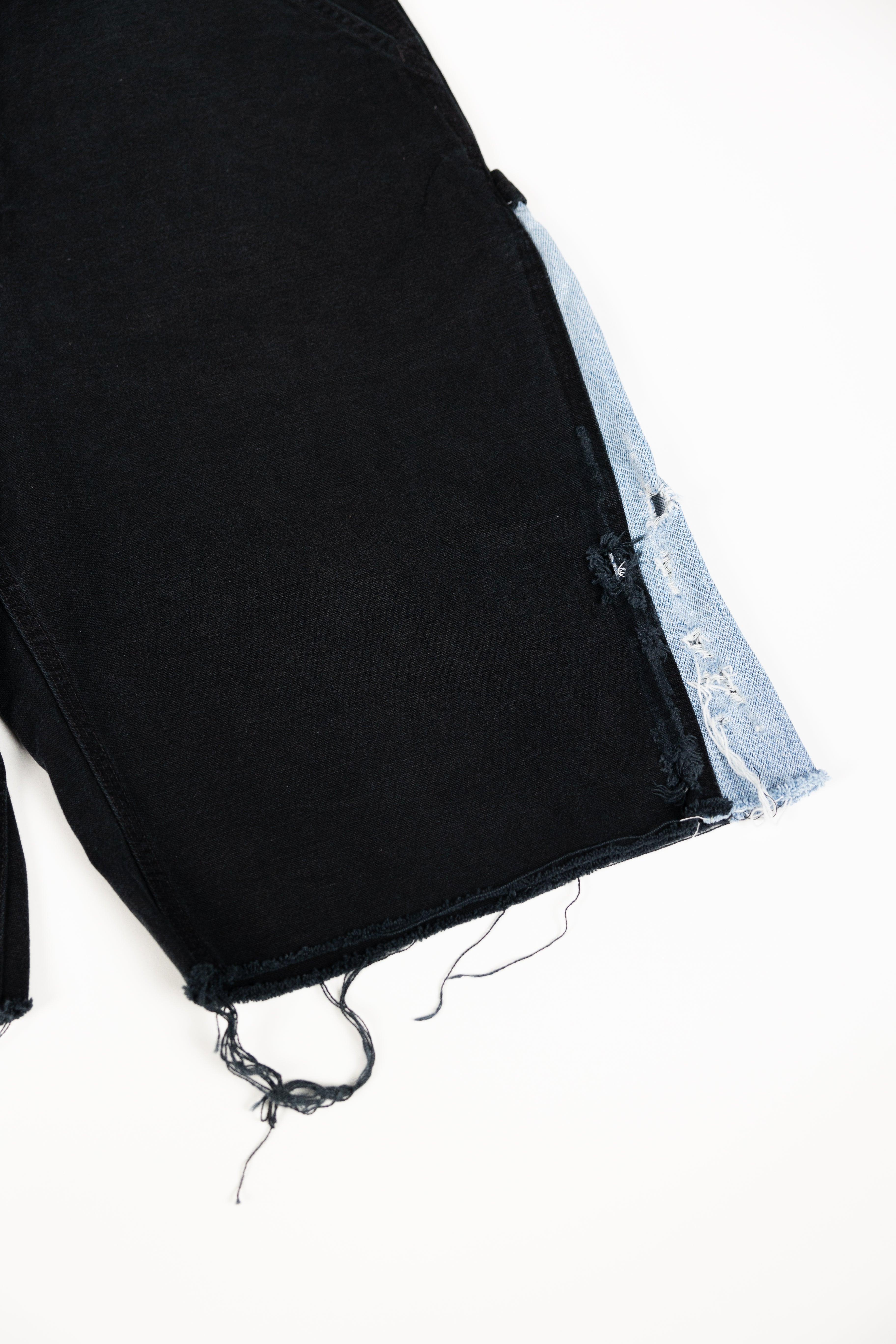 *Deify Double Waist Flare Shorts