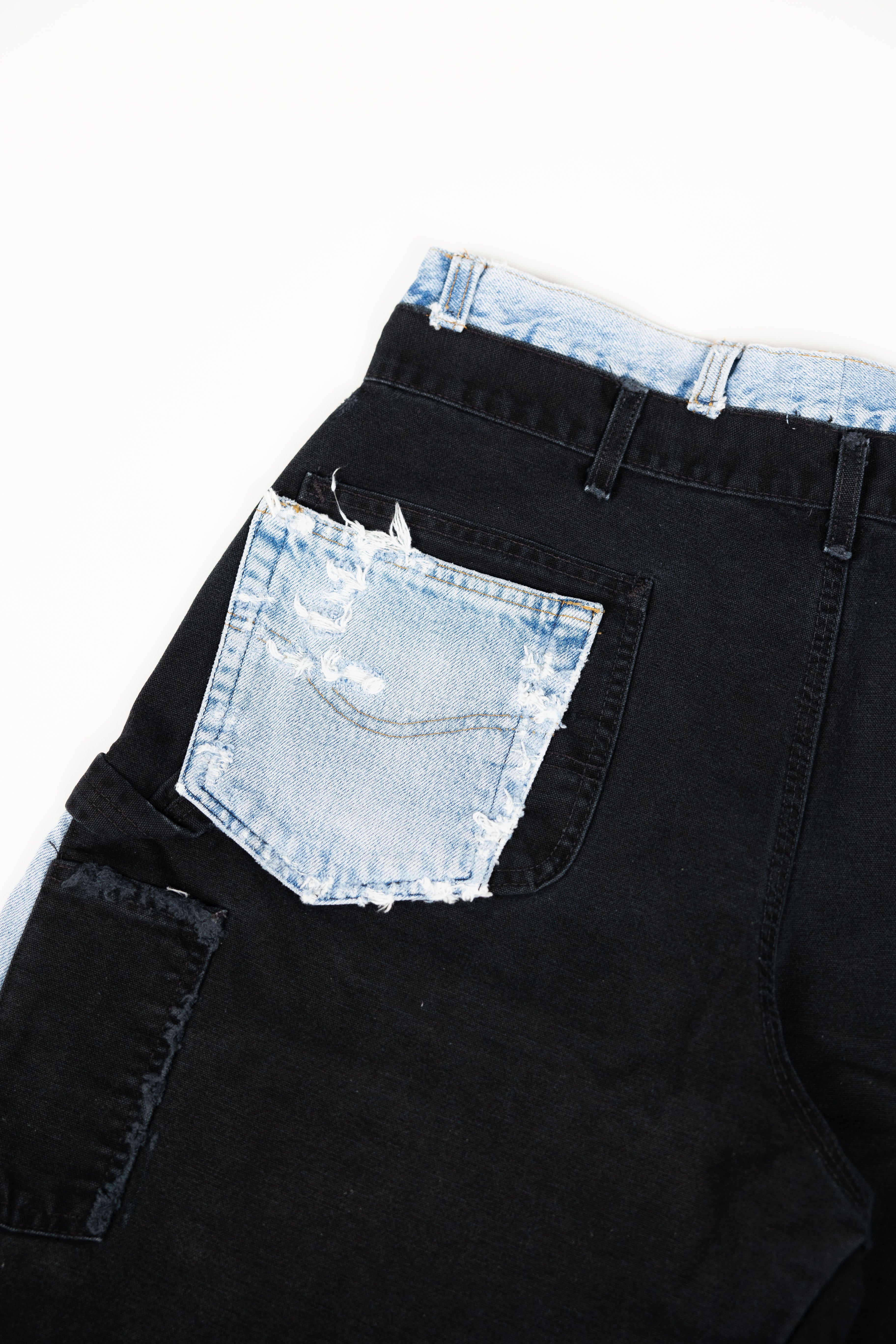 *Deify Double Waist Flare Shorts