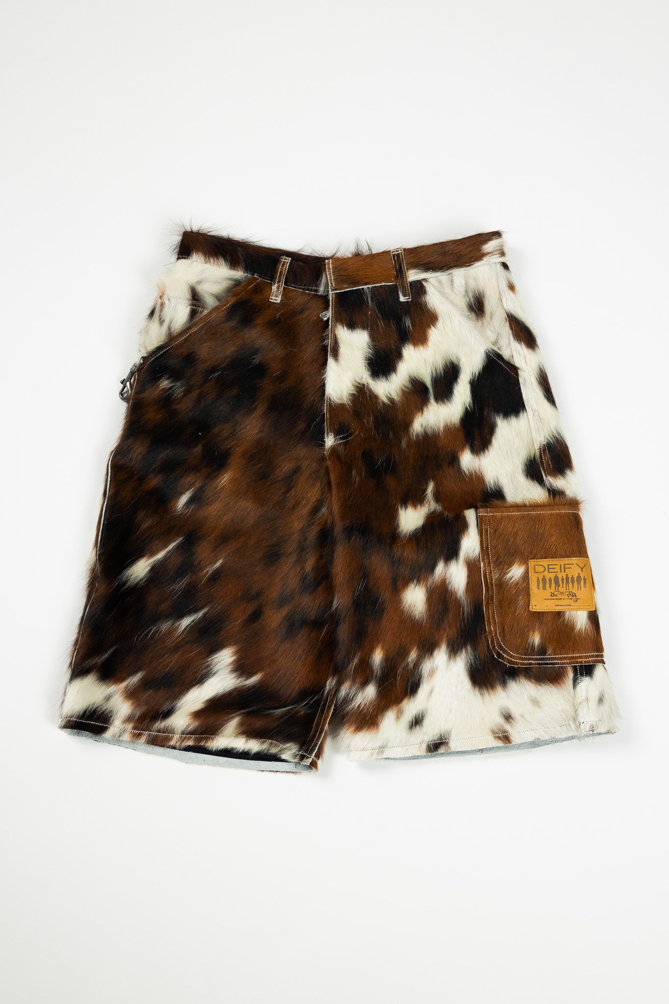 *Deify Cowhide Shorts