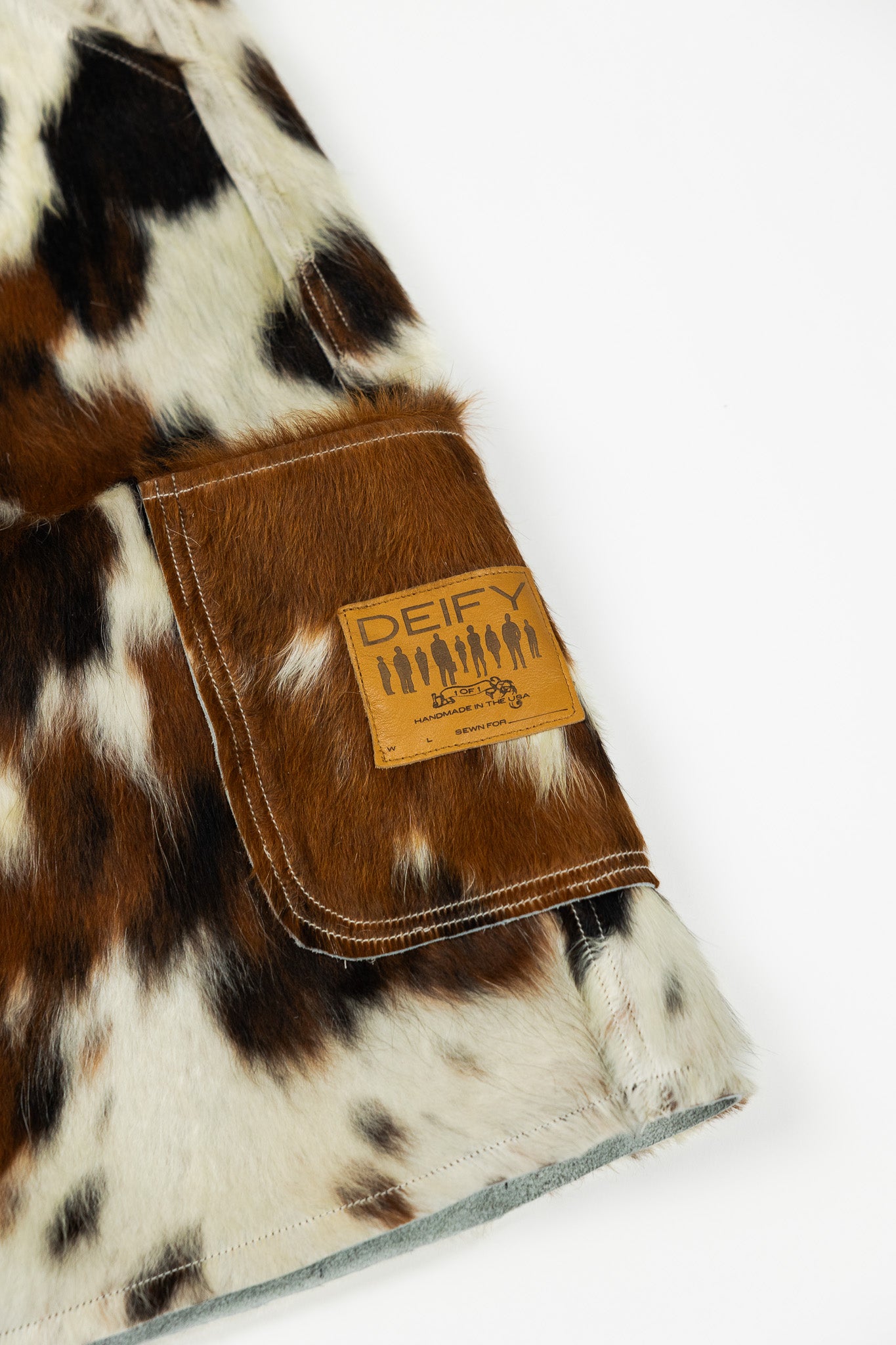 *Deify Cowhide Shorts