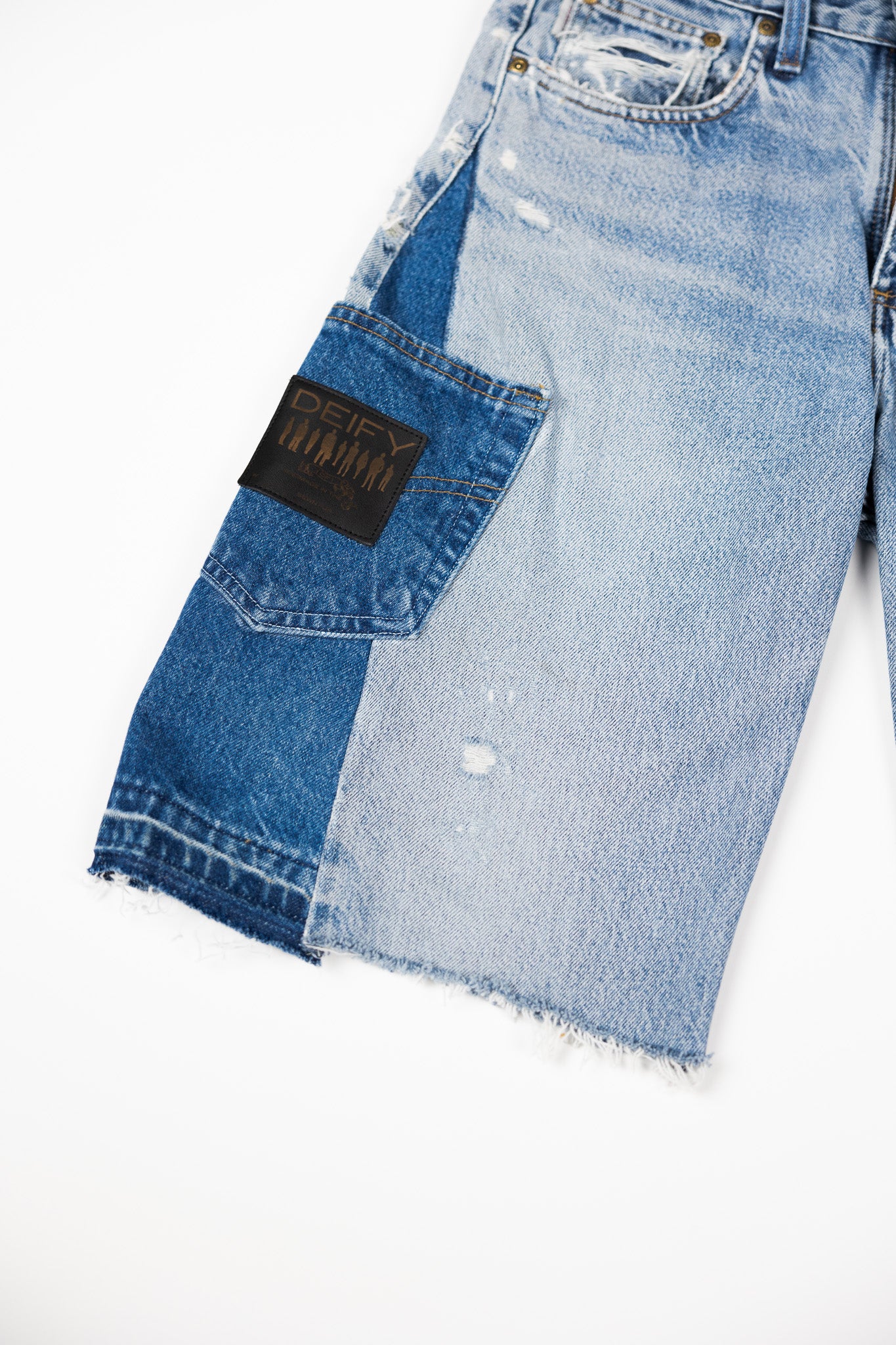 Deify Double Waist Flare Shorts