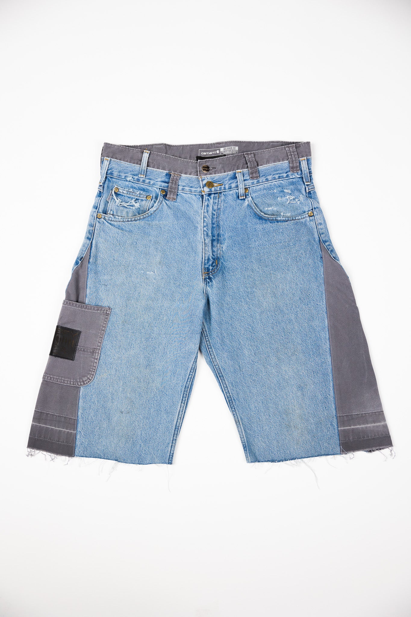 *Deify Double Waist Flare Shorts