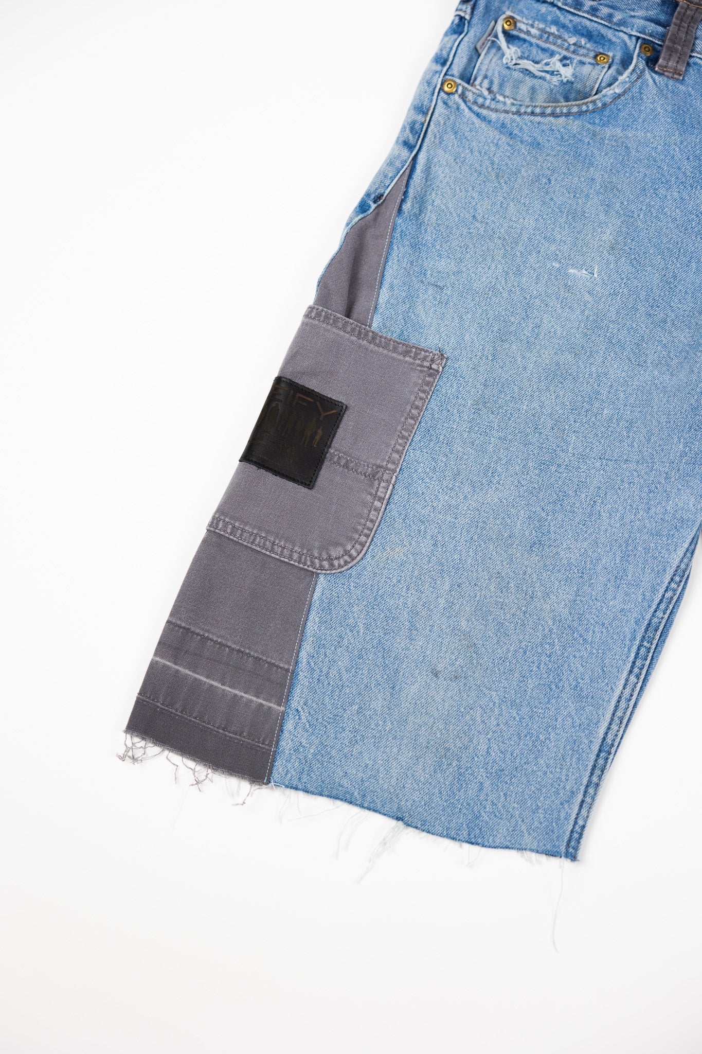 *Deify Double Waist Flare Shorts