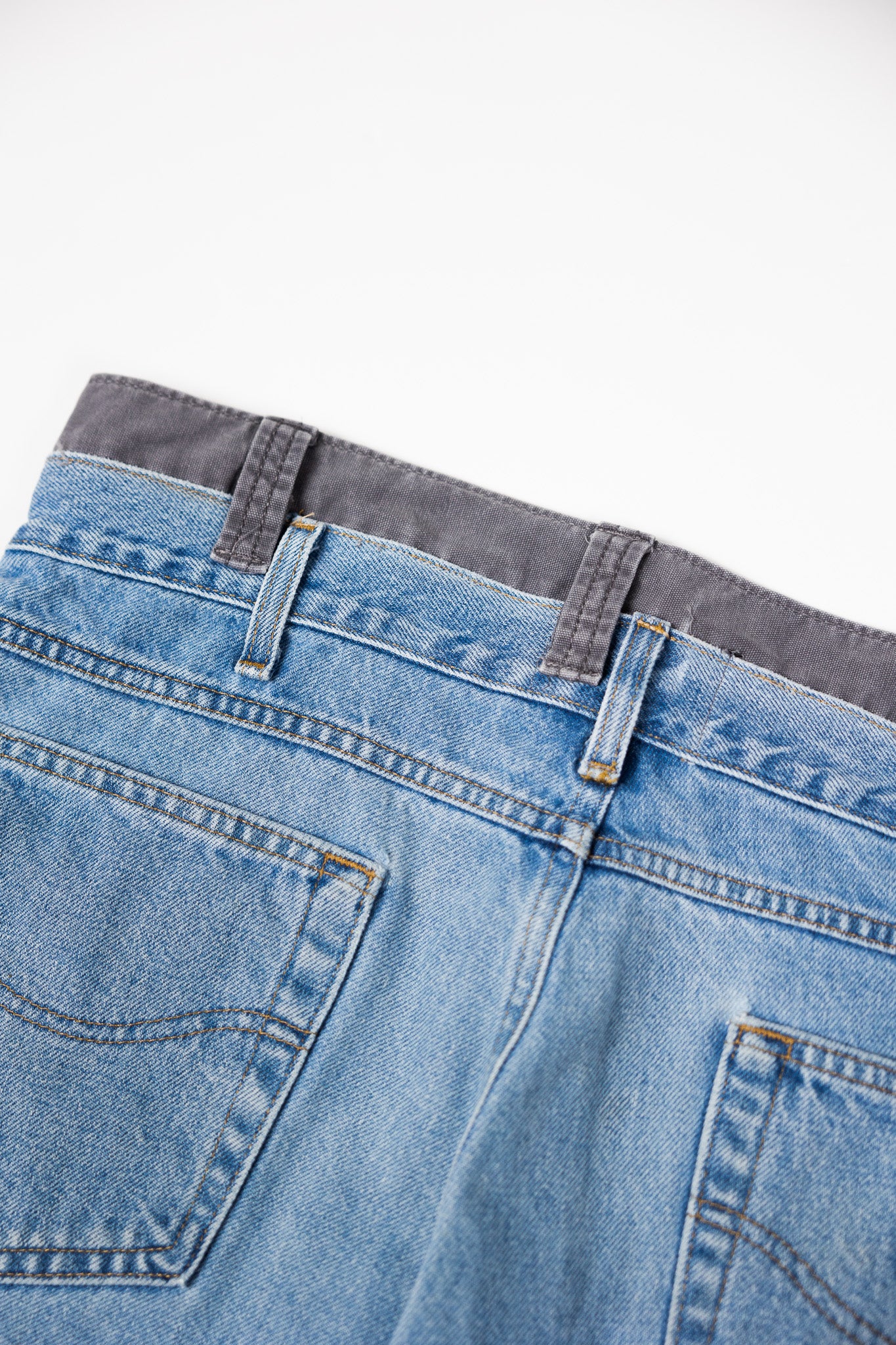 *Deify Double Waist Flare Shorts