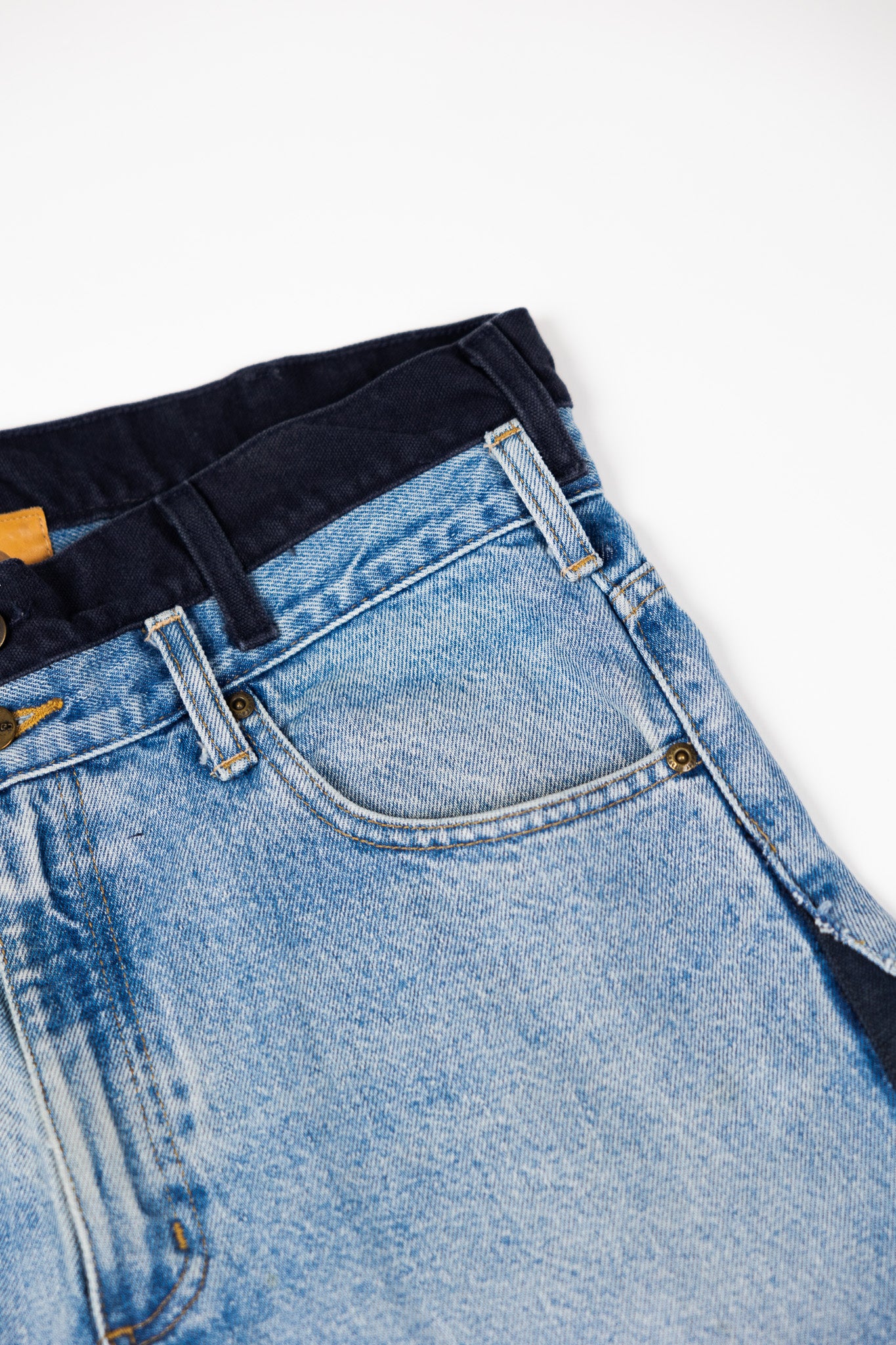 *Deify Double Waist Flare Shorts