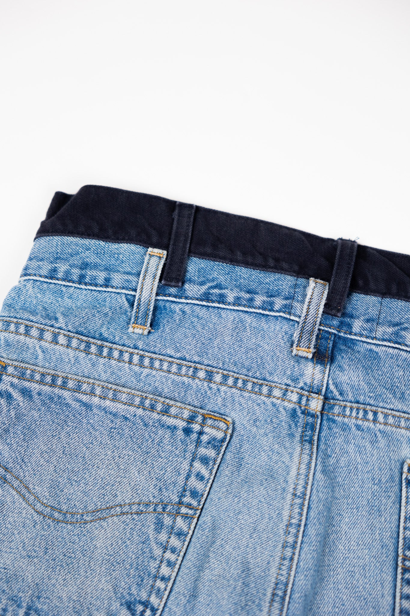 *Deify Double Waist Flare Shorts